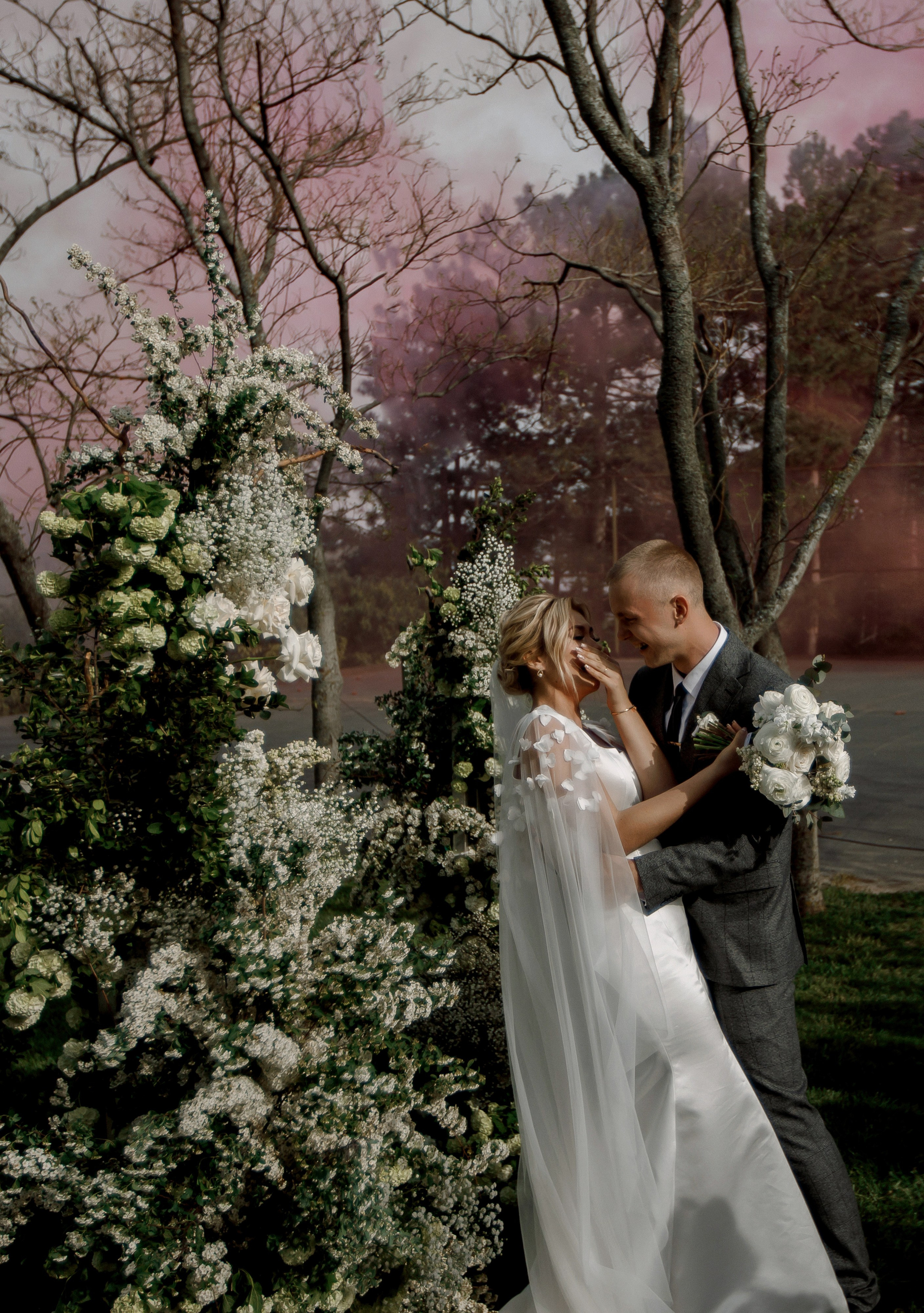 Денис и Алина. Белый замок. Фотограф Анна Лейман. Севастополь