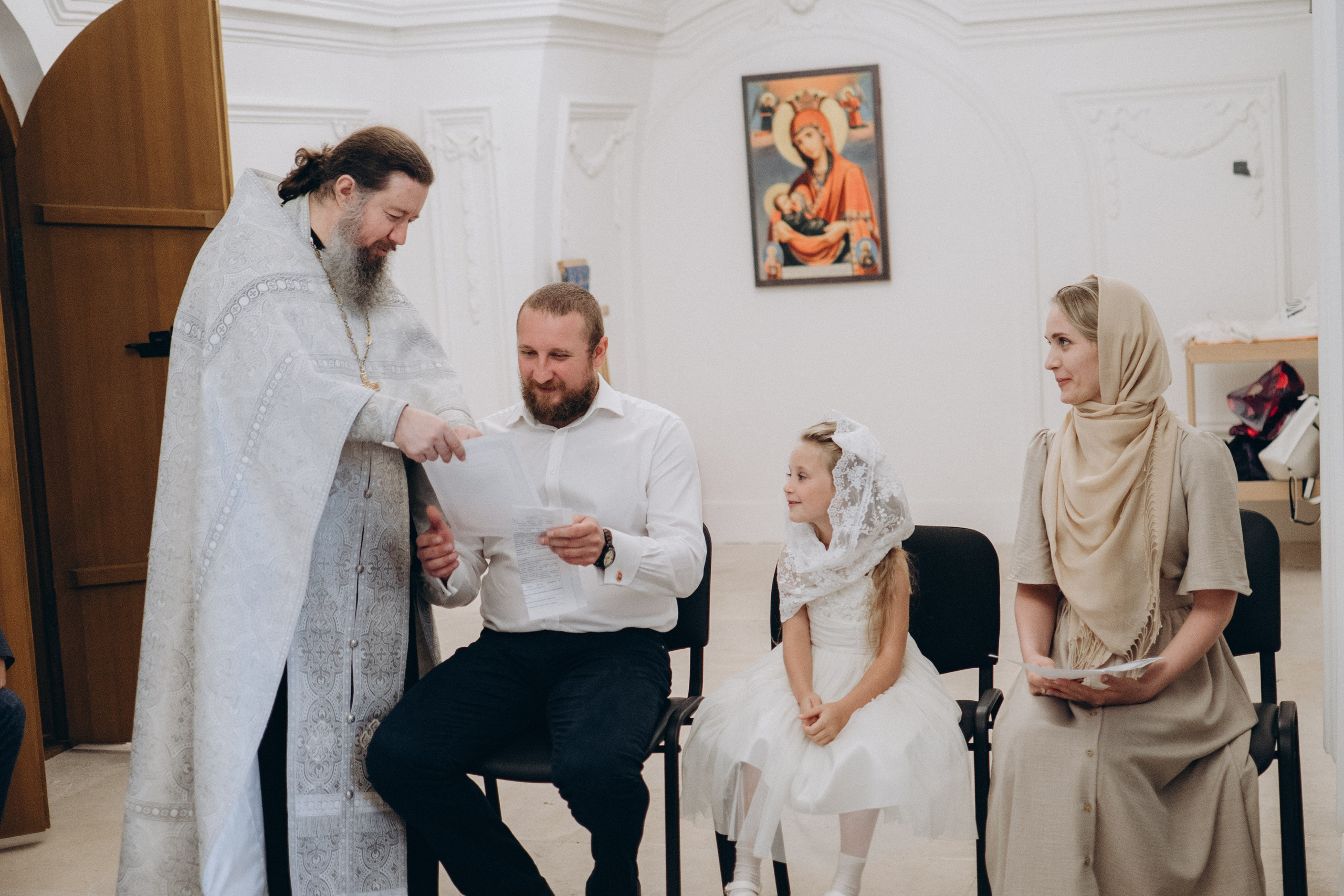 Ася (крещение дочери)