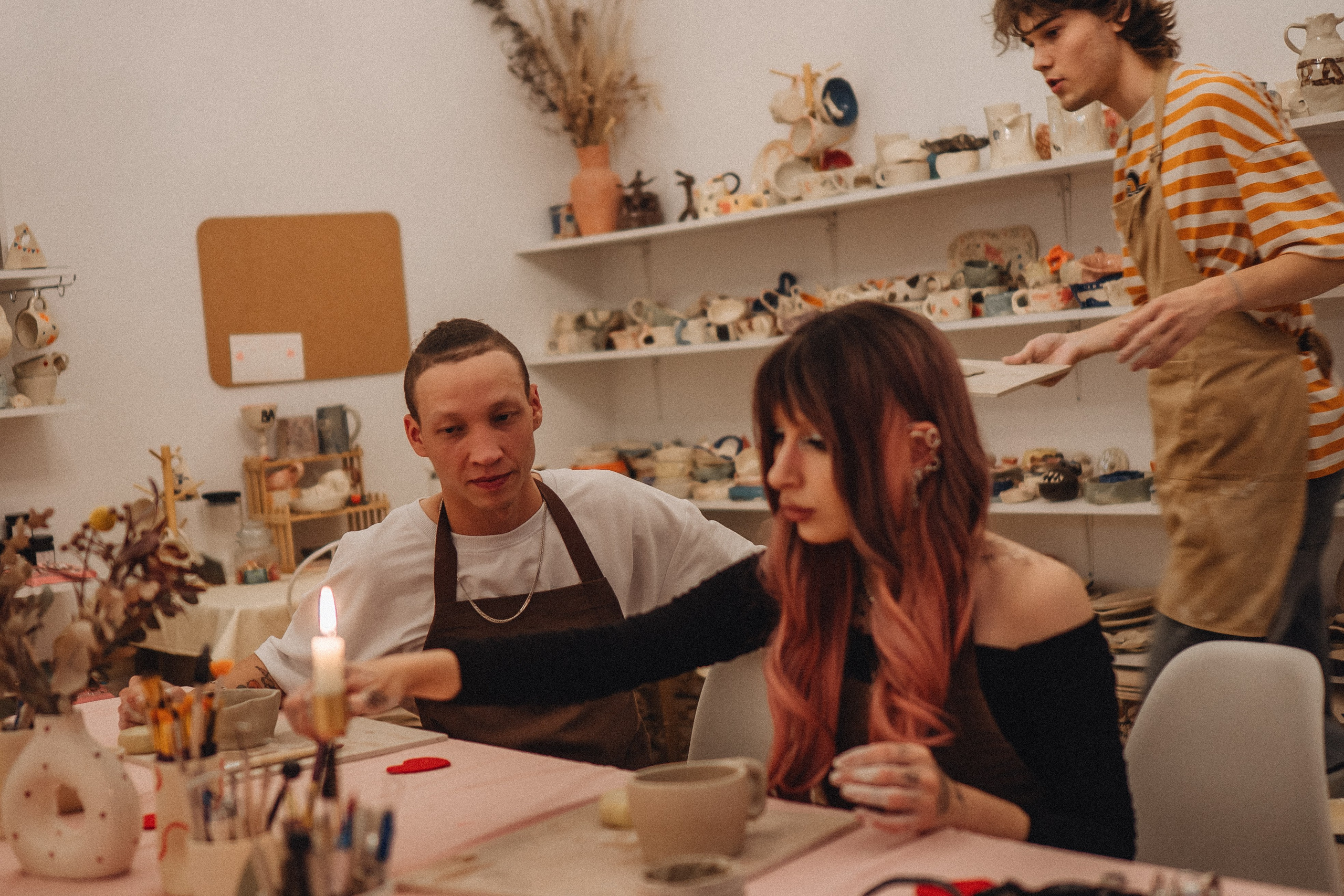 СВИДАНИЕ В ГОНЧАРНОЙ МАСТЕРСКОЙ. Профессиональный фотограф, Санкт-Петербург — Виктория Богомолова