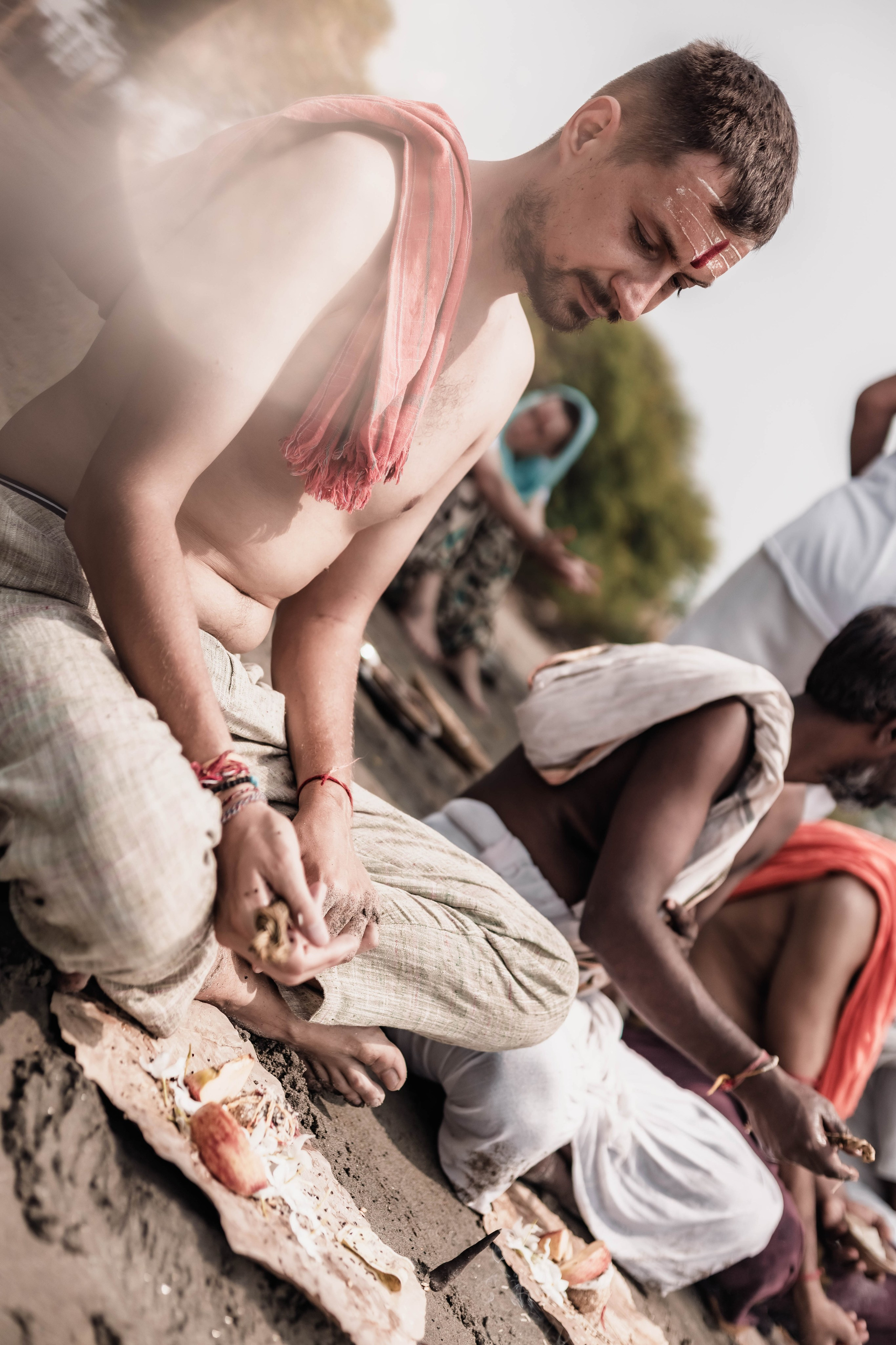 Pitri Paksha yagyas & poojas Devraha Baba ji ashram. Mariam Bagdasaryan