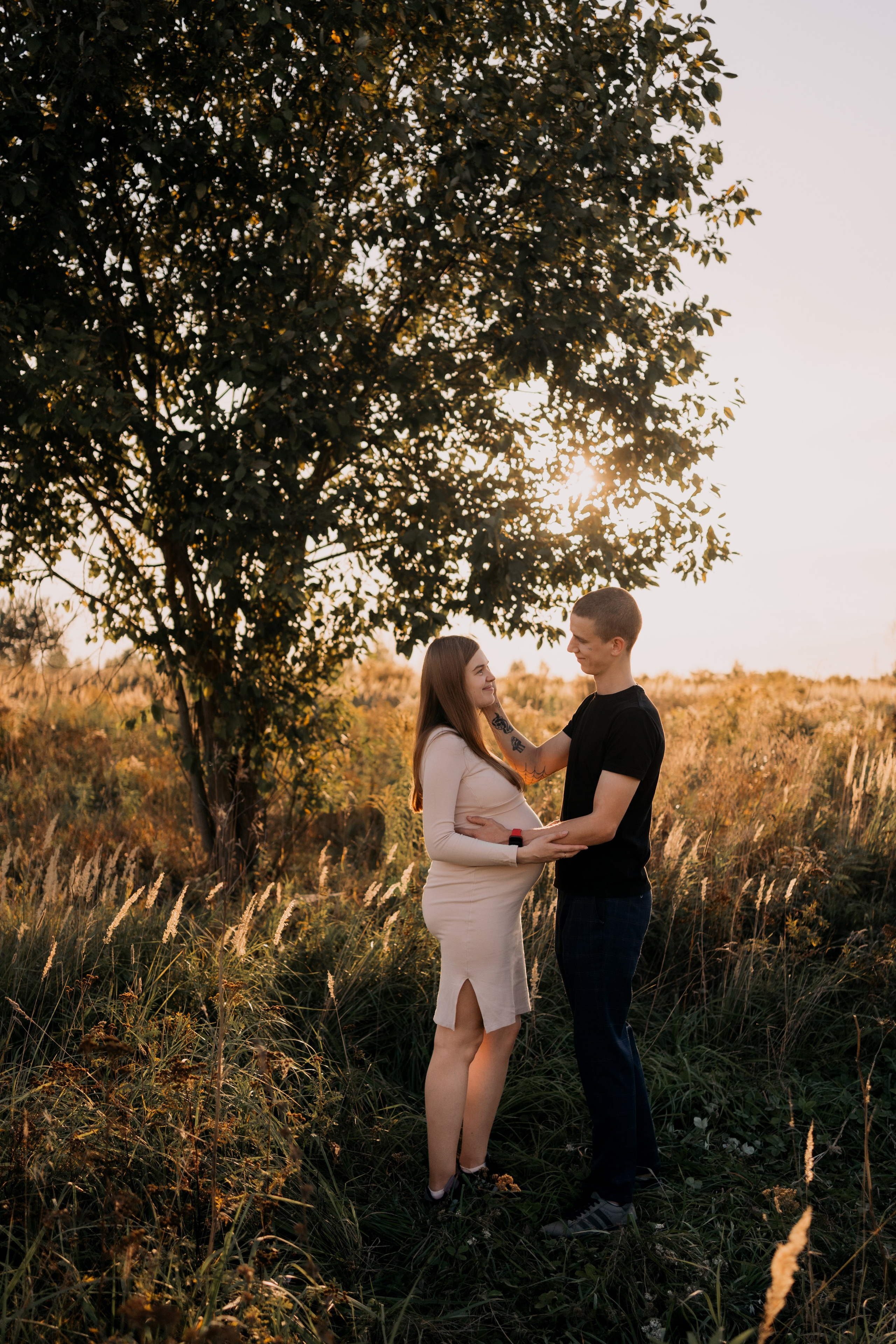 Фотосессия беременности на природе. Семейный фотограф в Москве и в Домодедово Екатерина Патракова