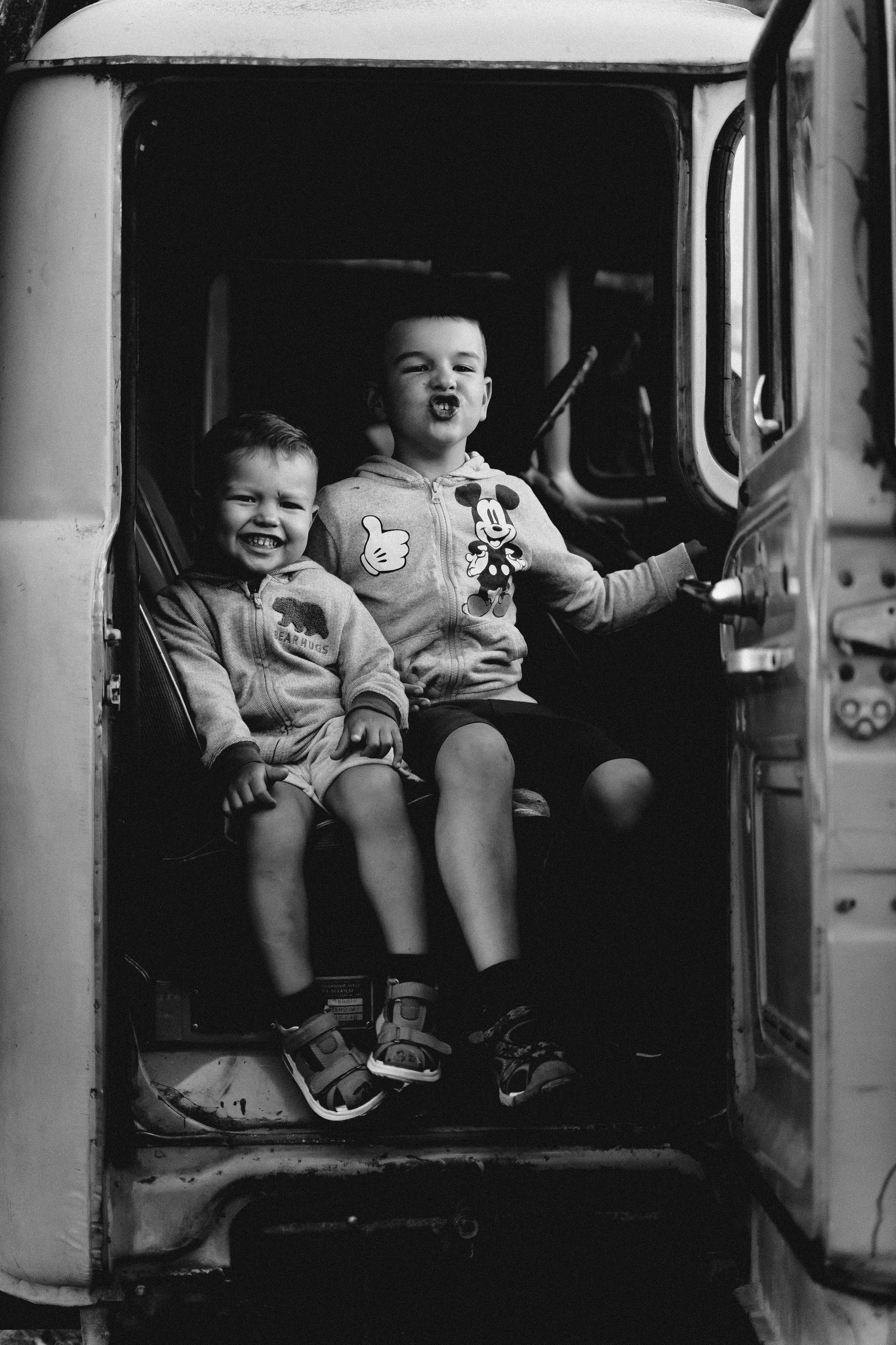 Детская фотосессия с ЗИЛом. Свадебный и семейный фотограф в Москве и МО Геннадий Туманцев