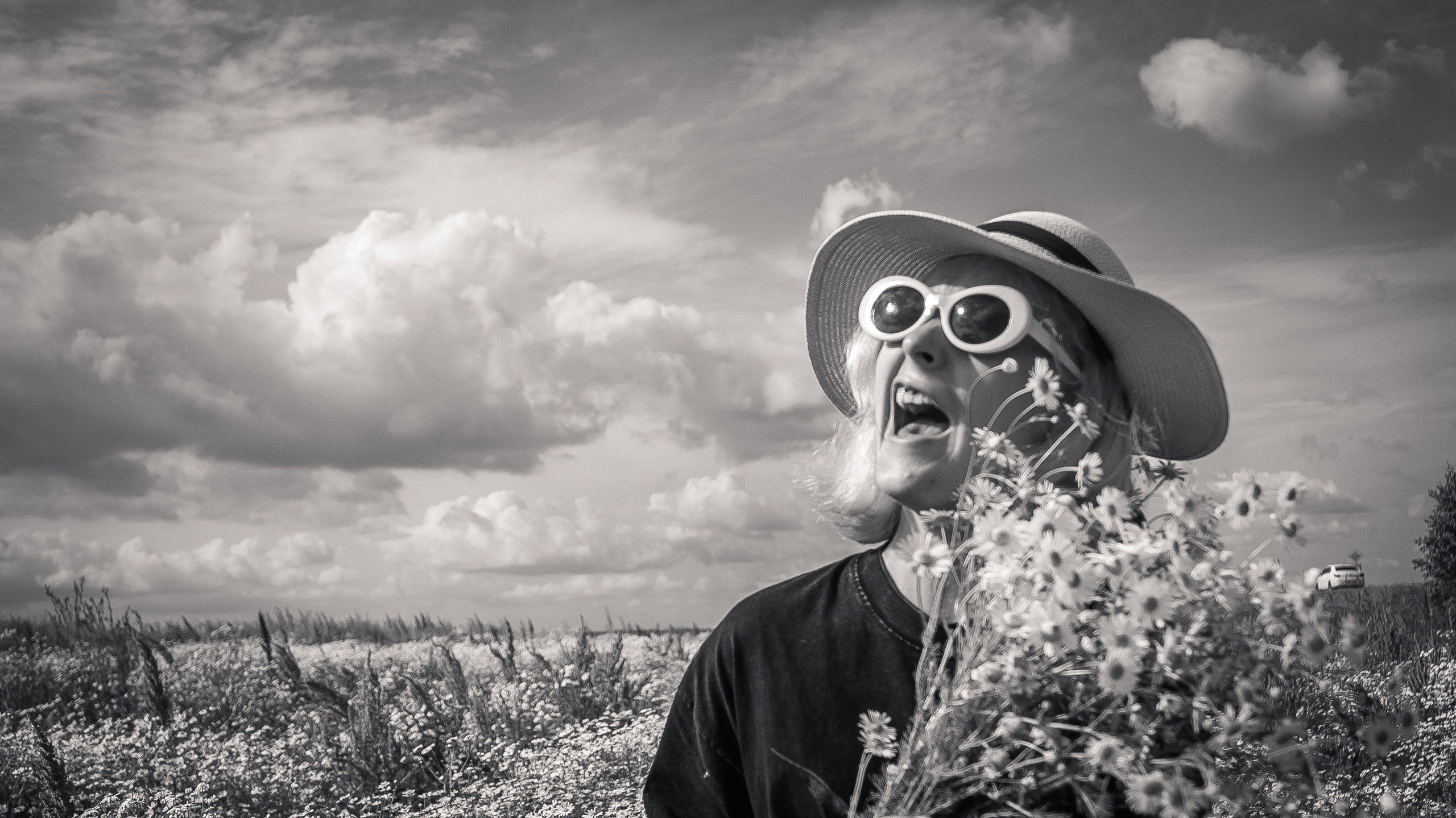 Индивидуальная фотосессия в ромашковом поле. Семейный фотограф в Миассе Ольга Широковская