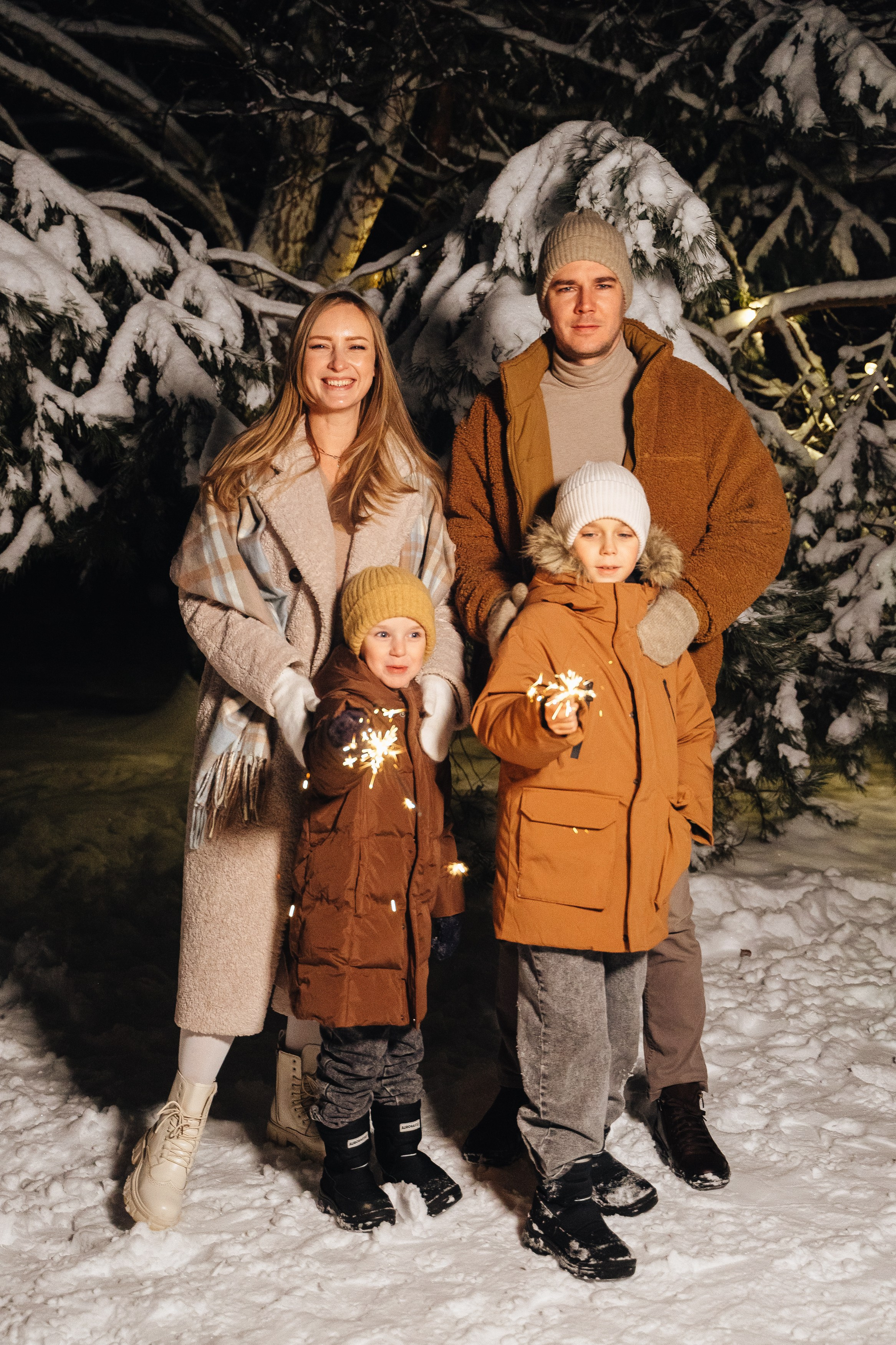 Новый год в лесу. Фотограф в Казани Алсу Багабиева