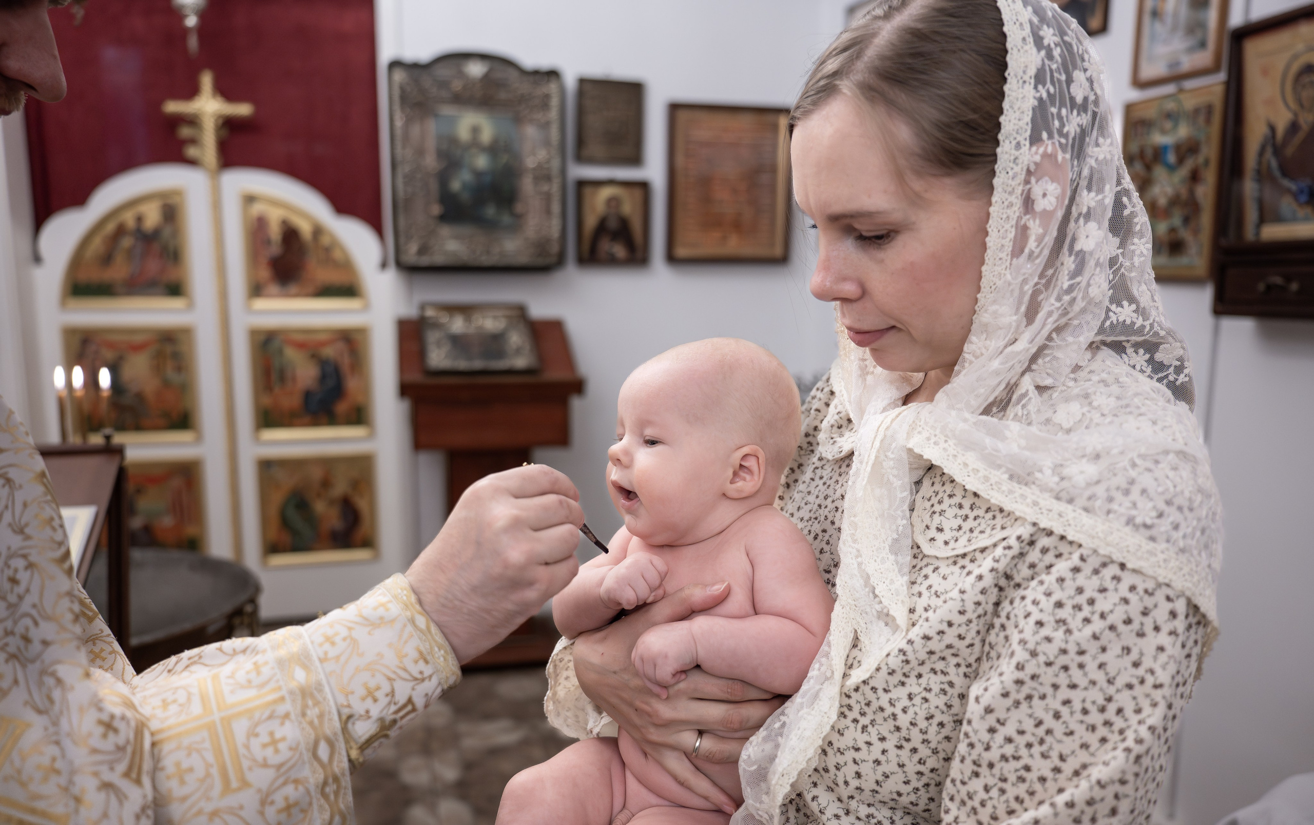 Крещение мл. Максима. Фотограф в Москве