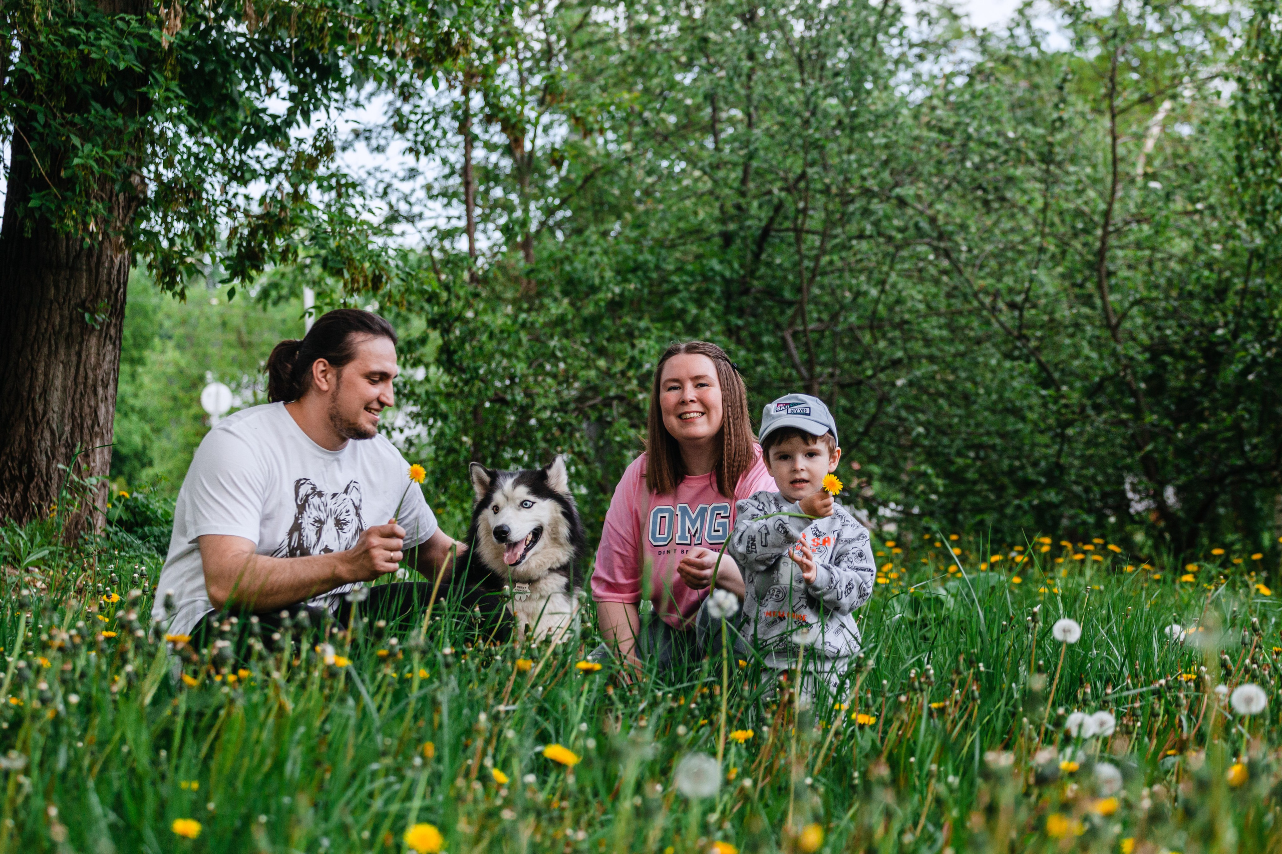 Семейная экспресс фотосессия в рамках фотодня. Фотограф-анималист Татьяна Степанова