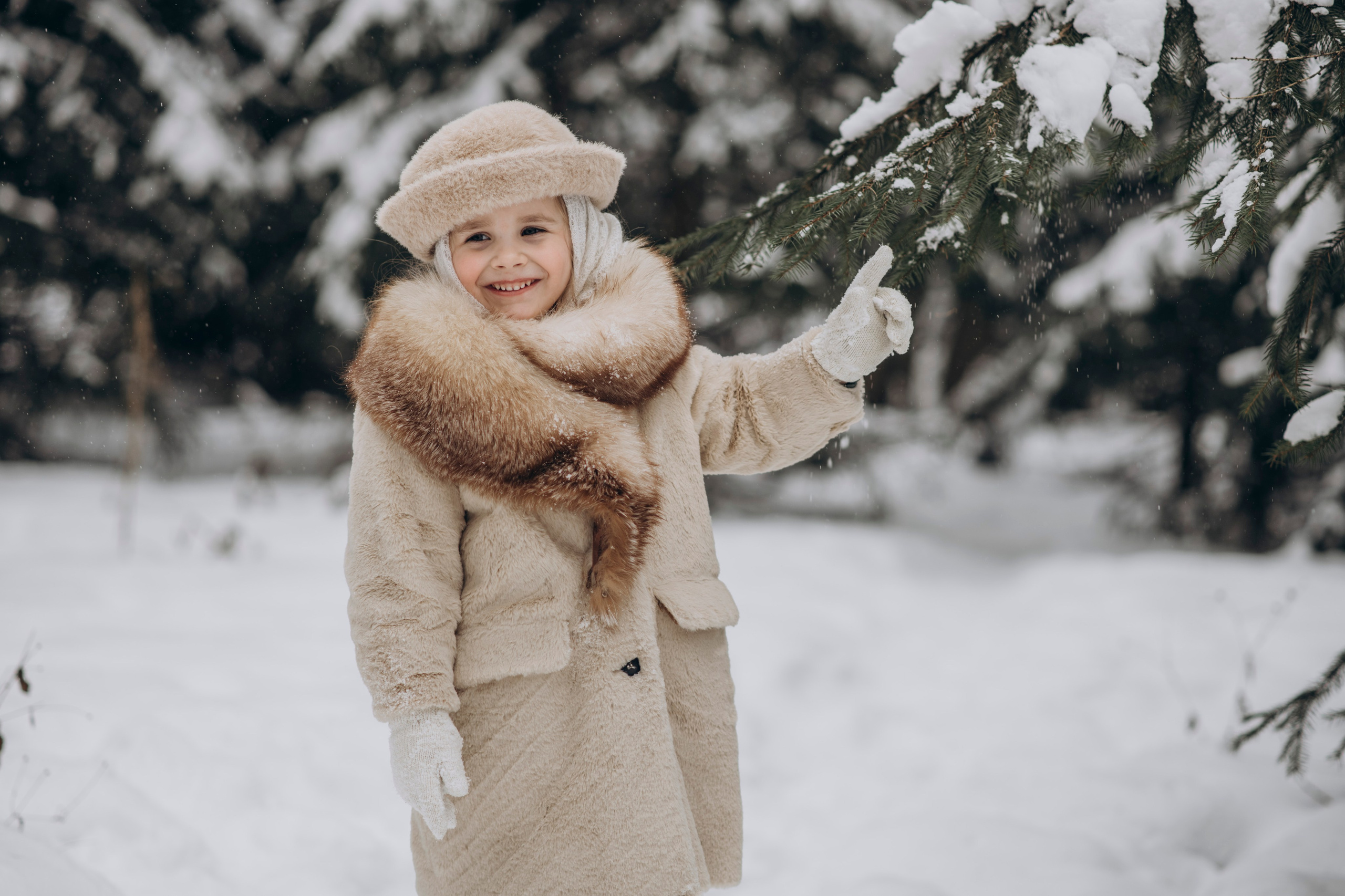 Зимняя фотосессия с Альпаками. Свадебный фотограф в Дмитрове