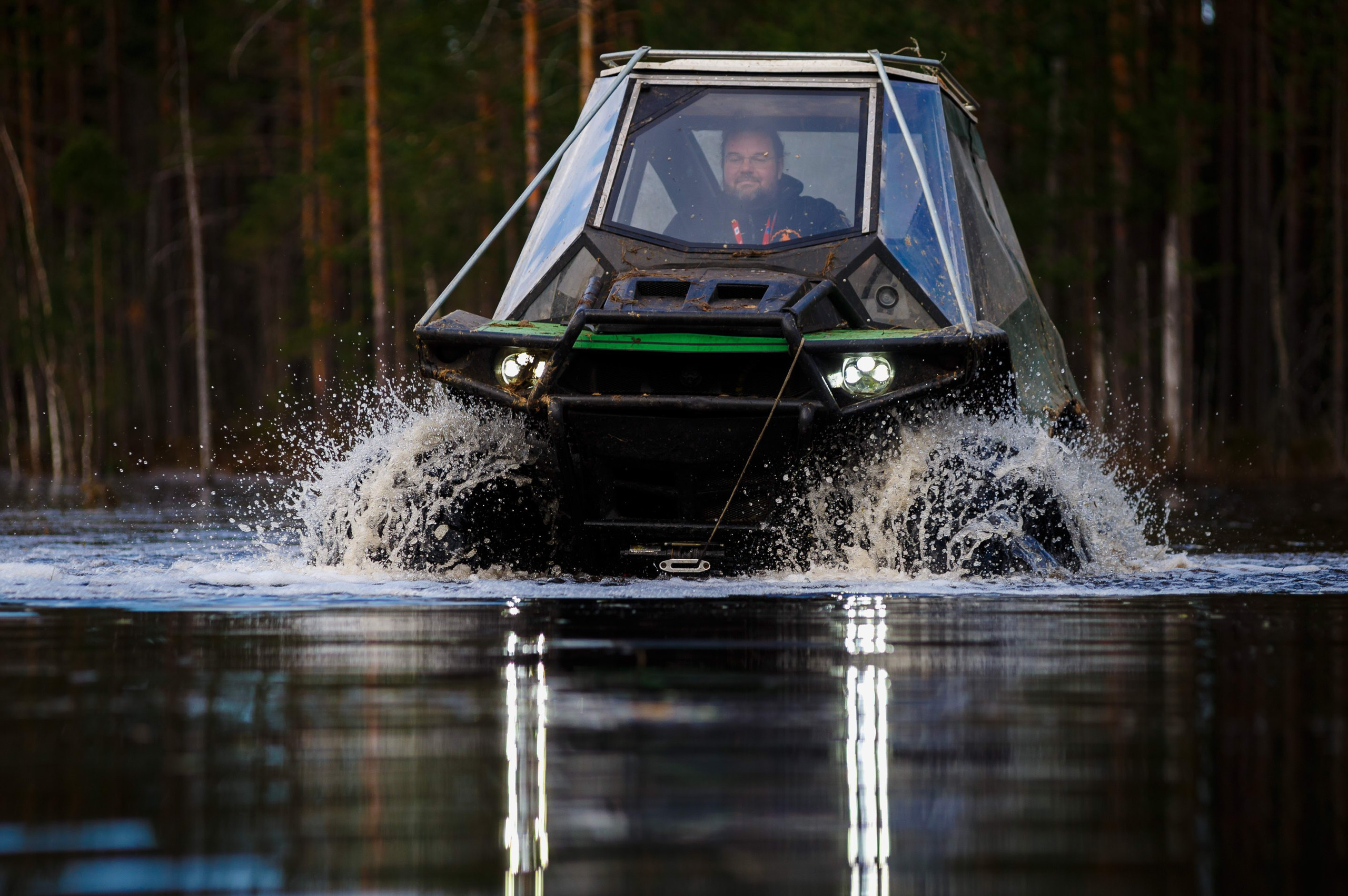 Ленинград-трофи 2024 — Вездеход Секач промо. Фотограф Алексей Алексеев