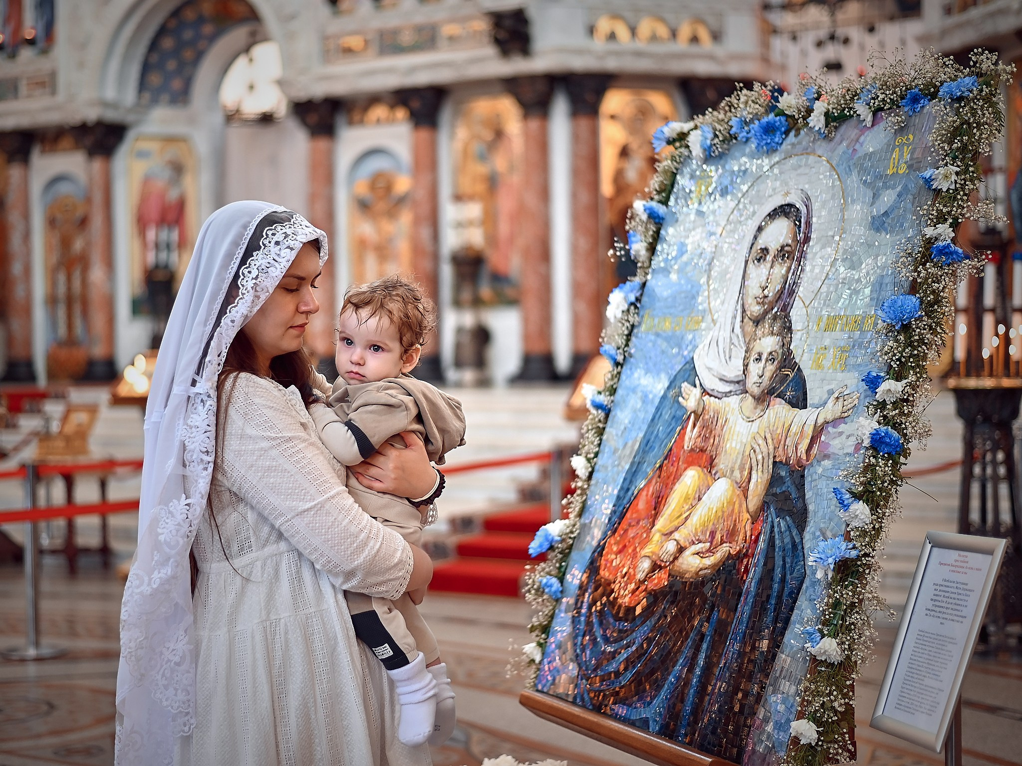 Крещение Дани | Морской Никольский собор. Свадебный фотограф, видеограф, рилсмейкер в Санкт-Петербурге и Москве