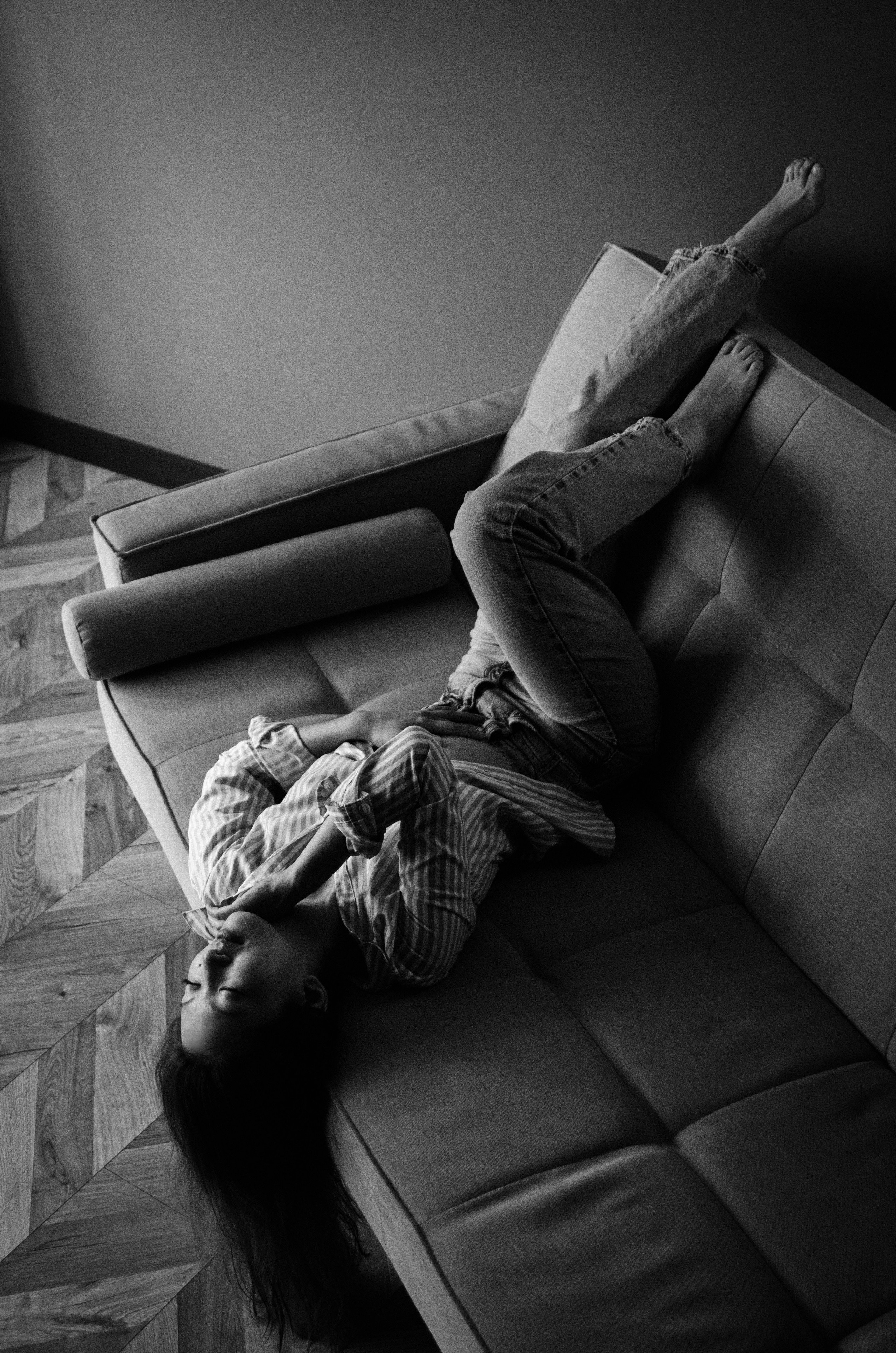 Будуар в ЧБ. Будуарный и портретный фотограф в Ростове-на-Дону Нина Чубарьян