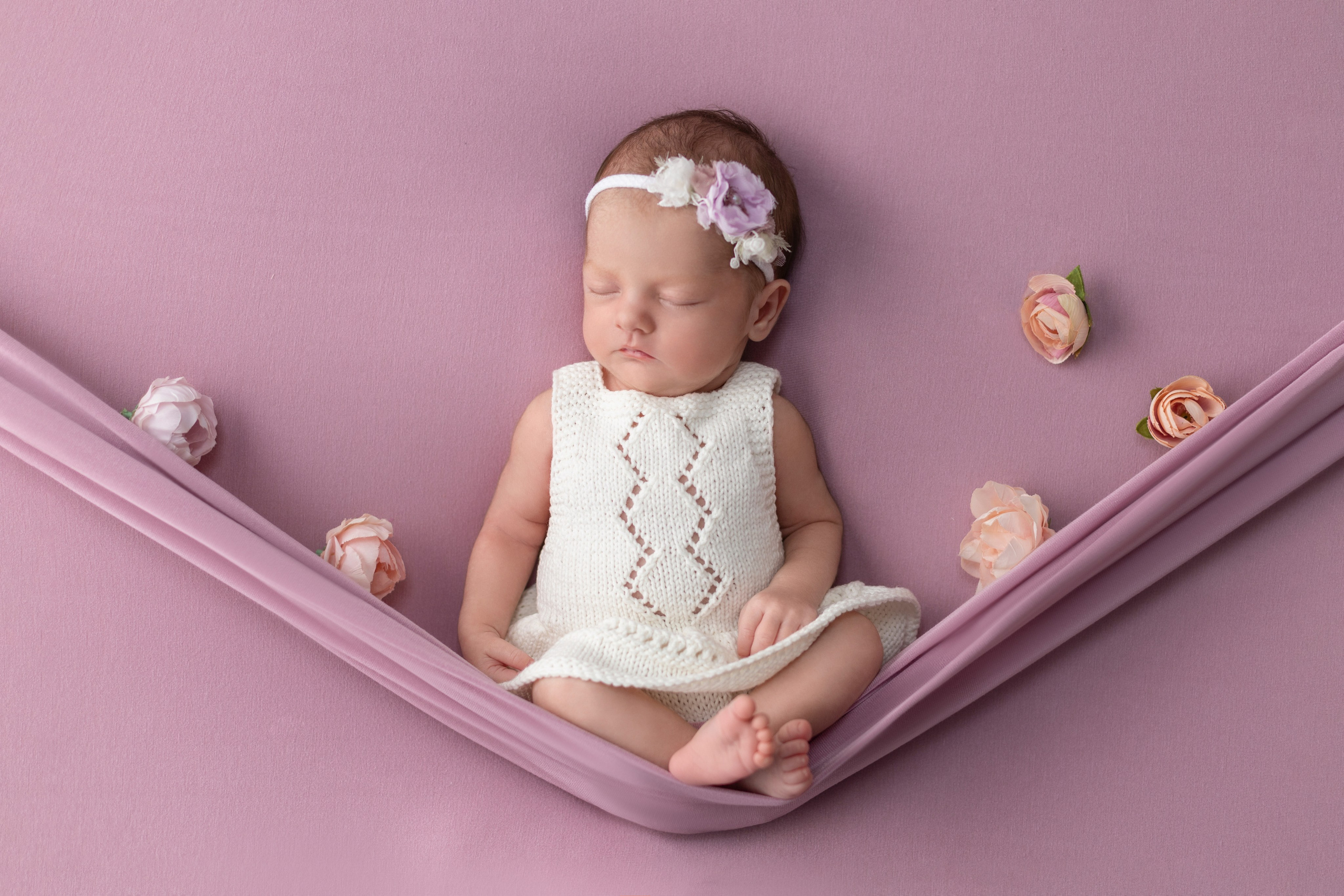 Елена и дочка, 8 дней. Фотограф новорожденных в Нижнем Новгороде Надежда Кадылкина