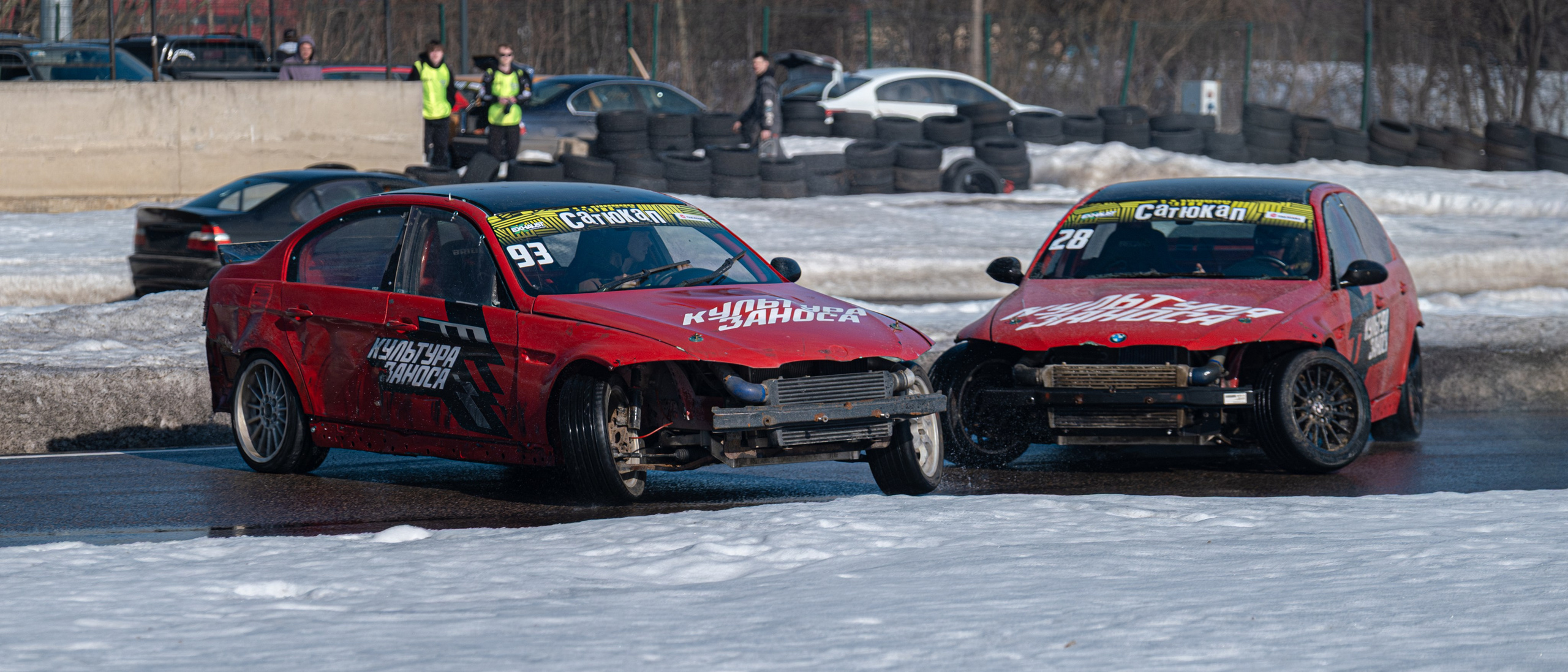 Спортивная автомобильная съемка. Malenkyia
