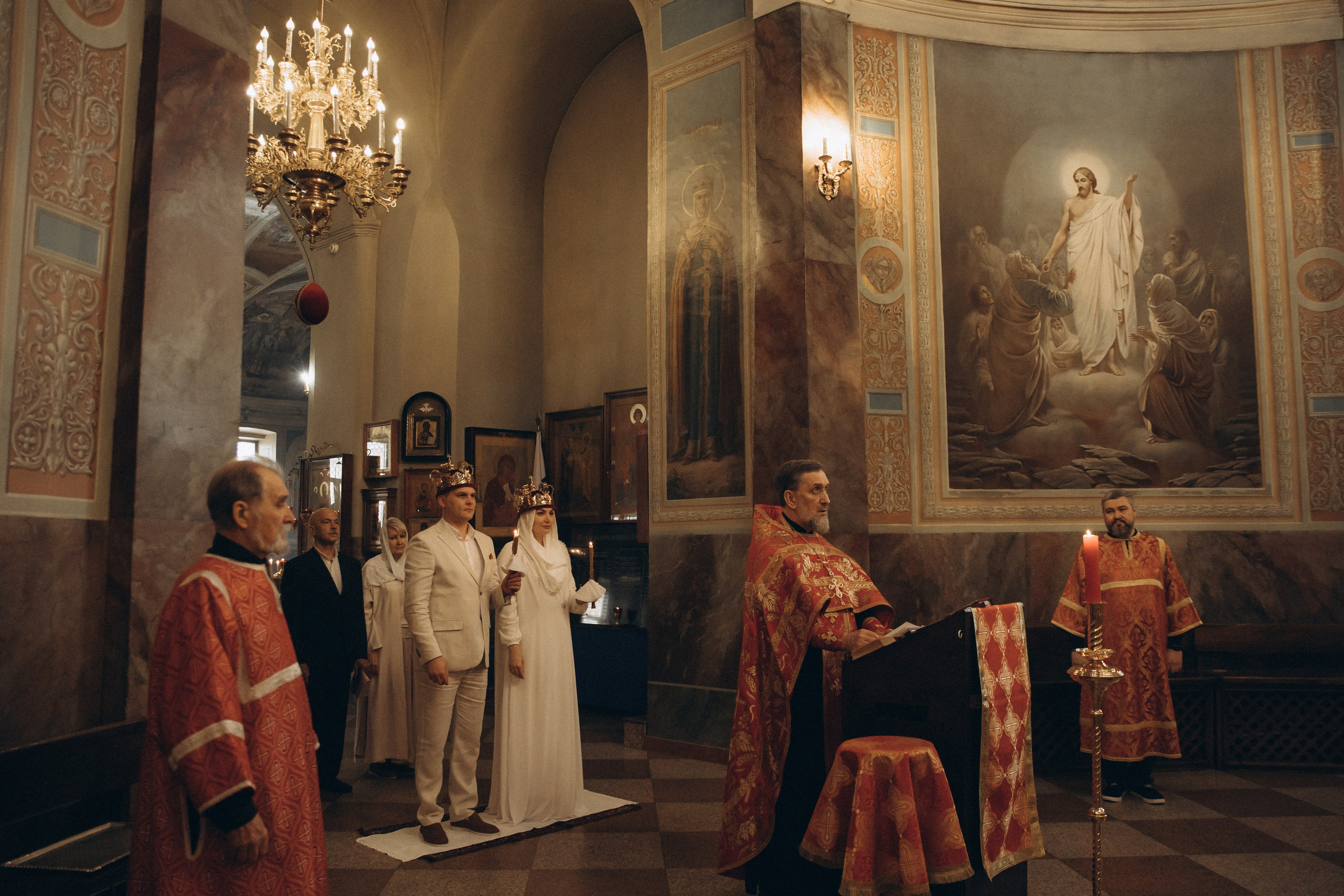 Венчание. Семейный фотограф в Москве и Королеве Евгения Баукова