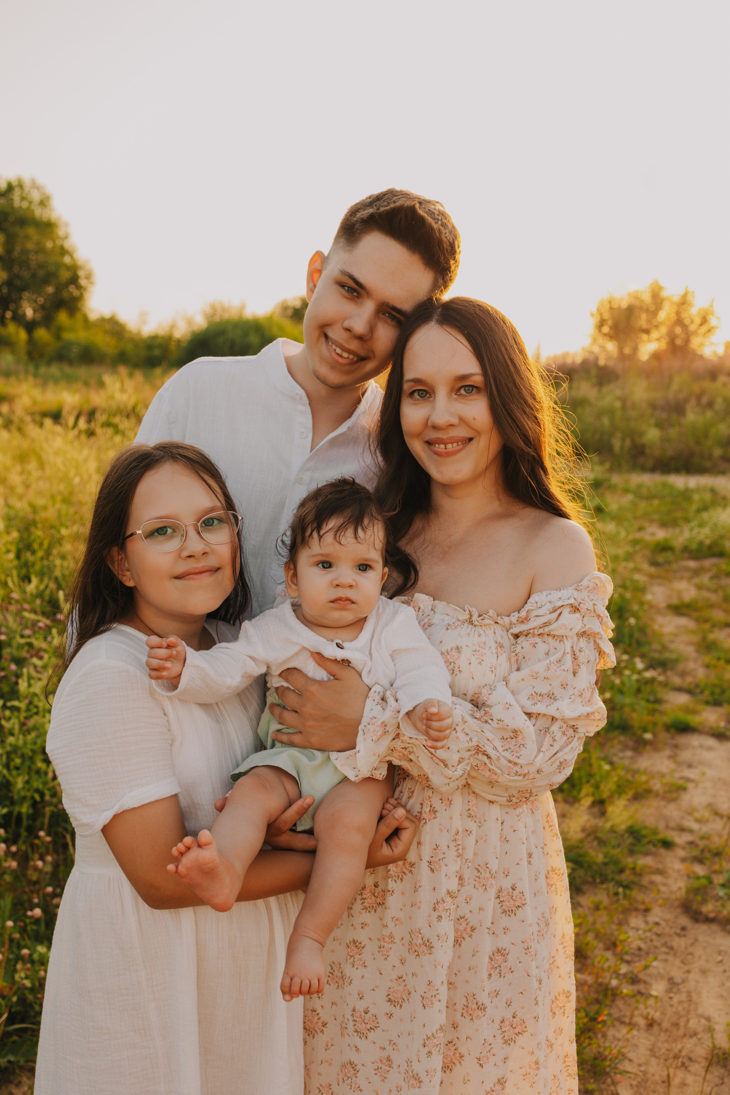 Семейный Пикник: Летняя Съемка