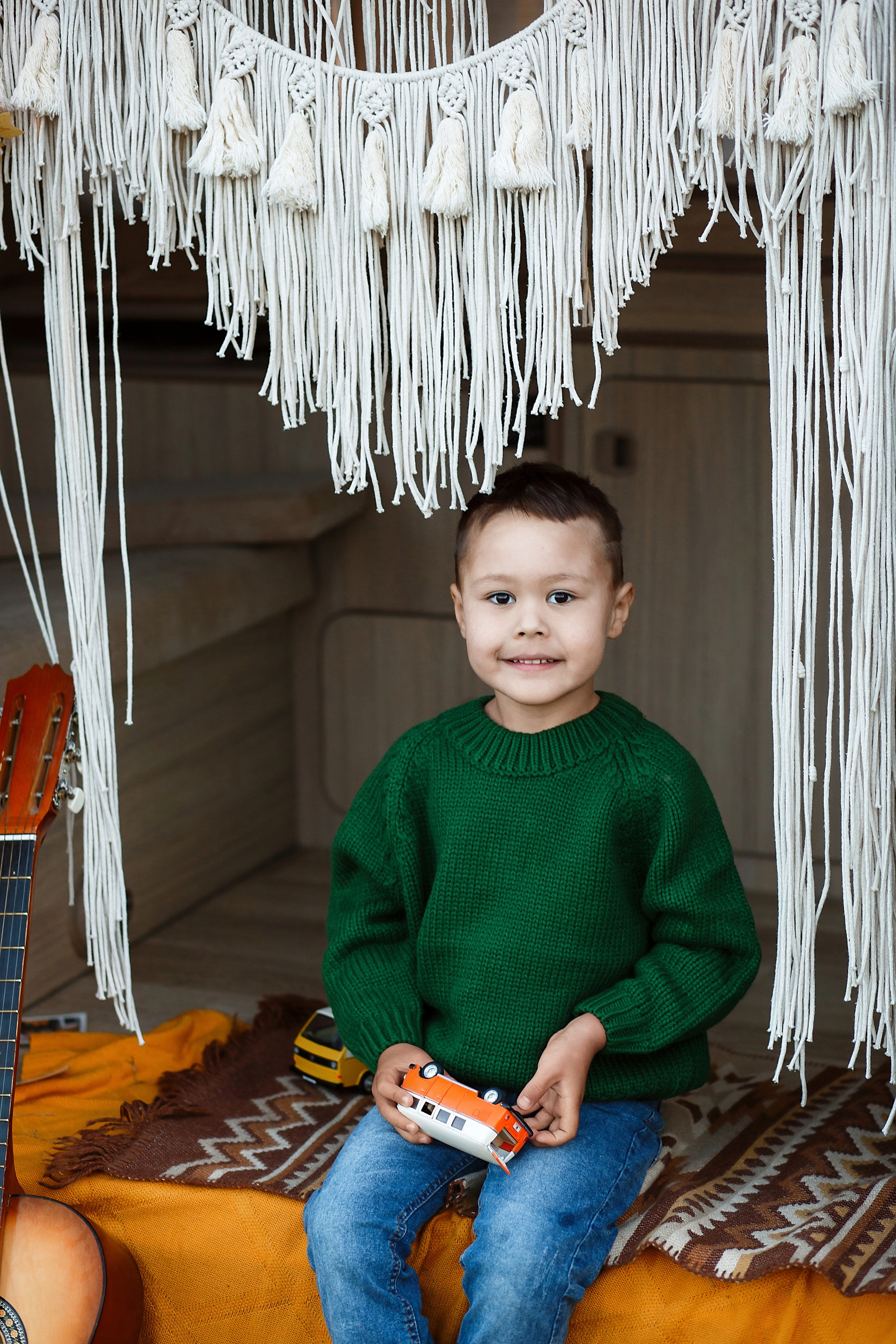 Желтый фургон. Семейный и детский фотограф в Стерлитамаке Разина Рахмангулова