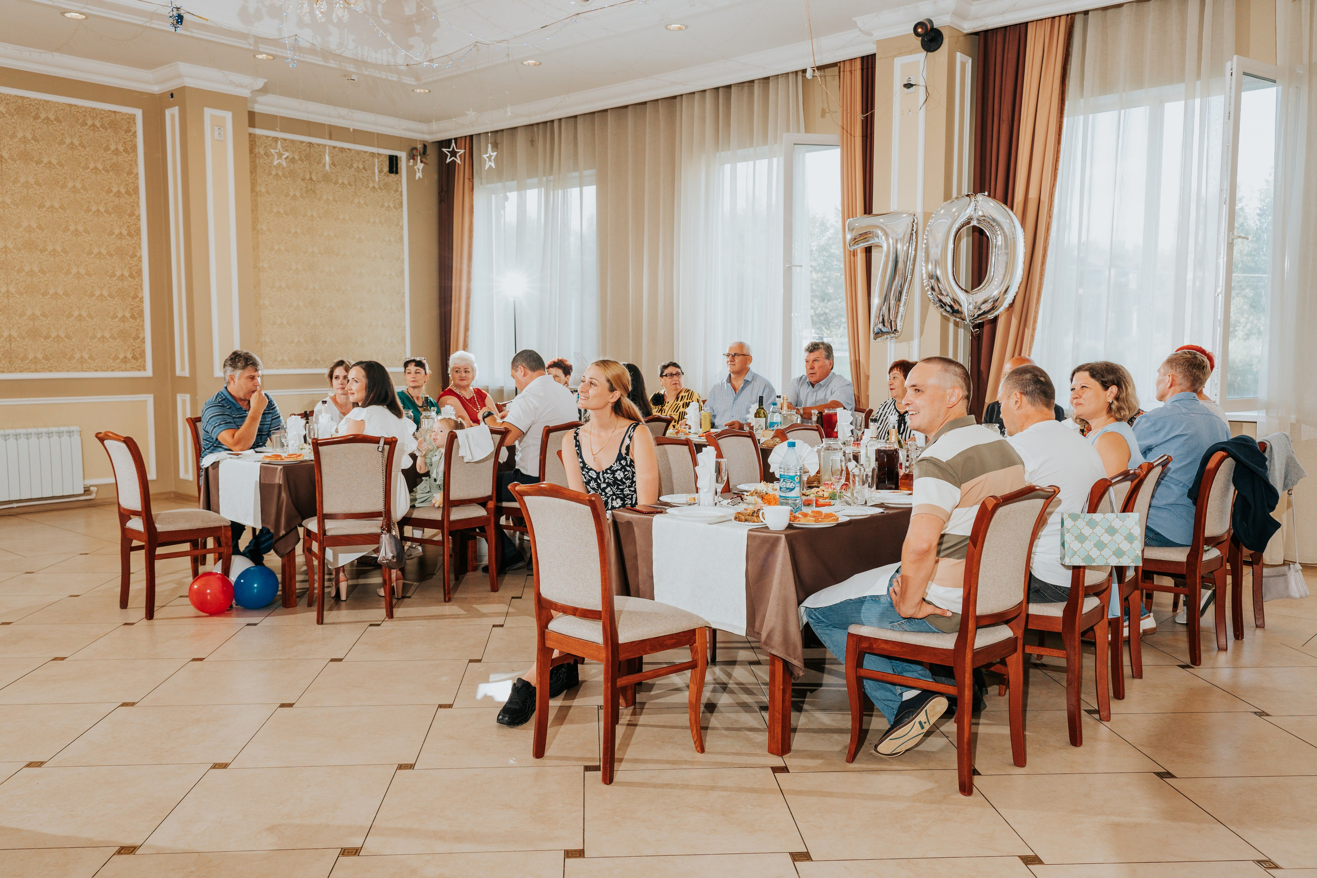 Юбилей 70 лет. Репортажный фотограф Красноярск