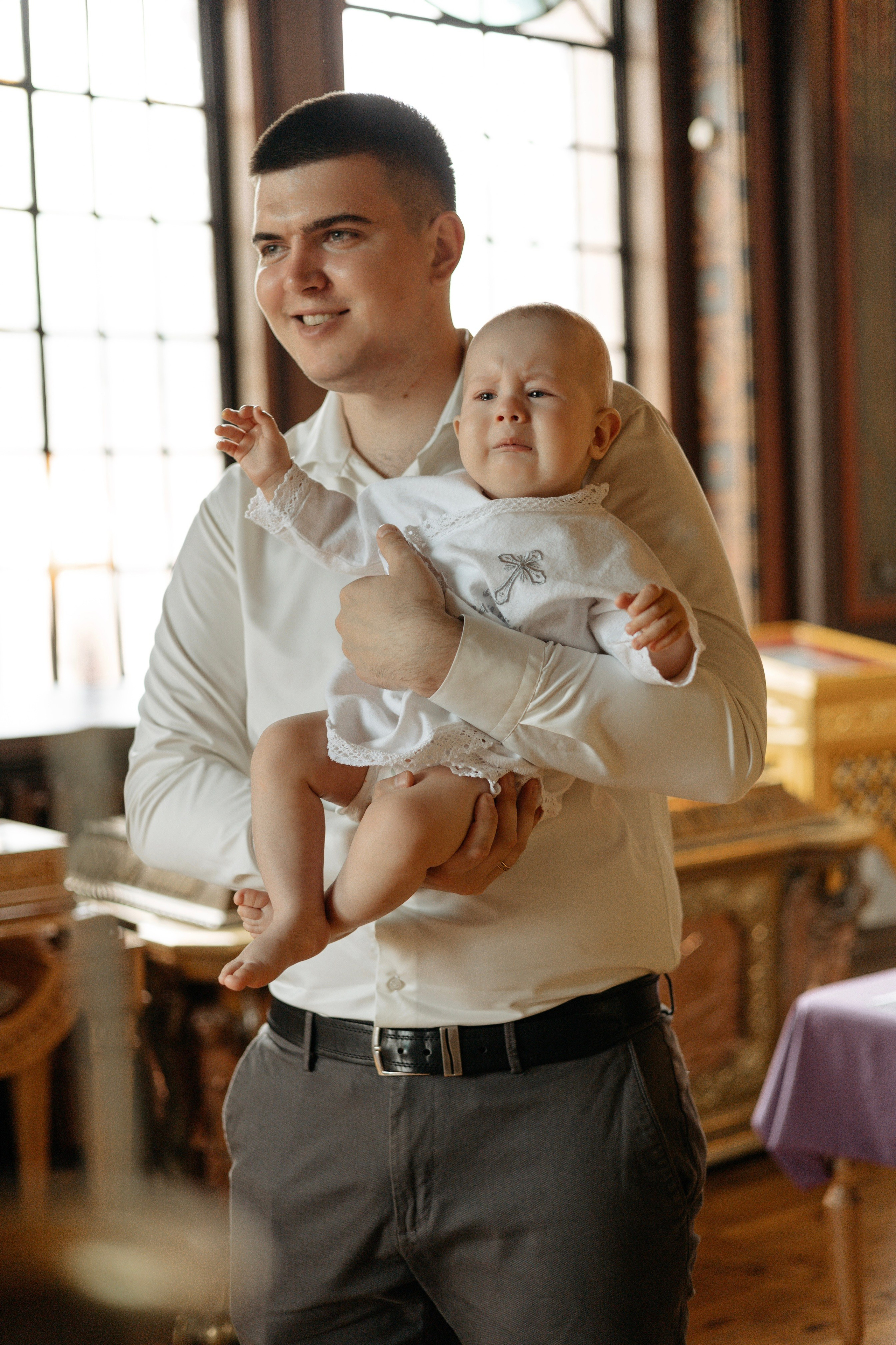 Крещение Артёма. Самый теплый фотограф в Краснодаре Рябоконь Ксения