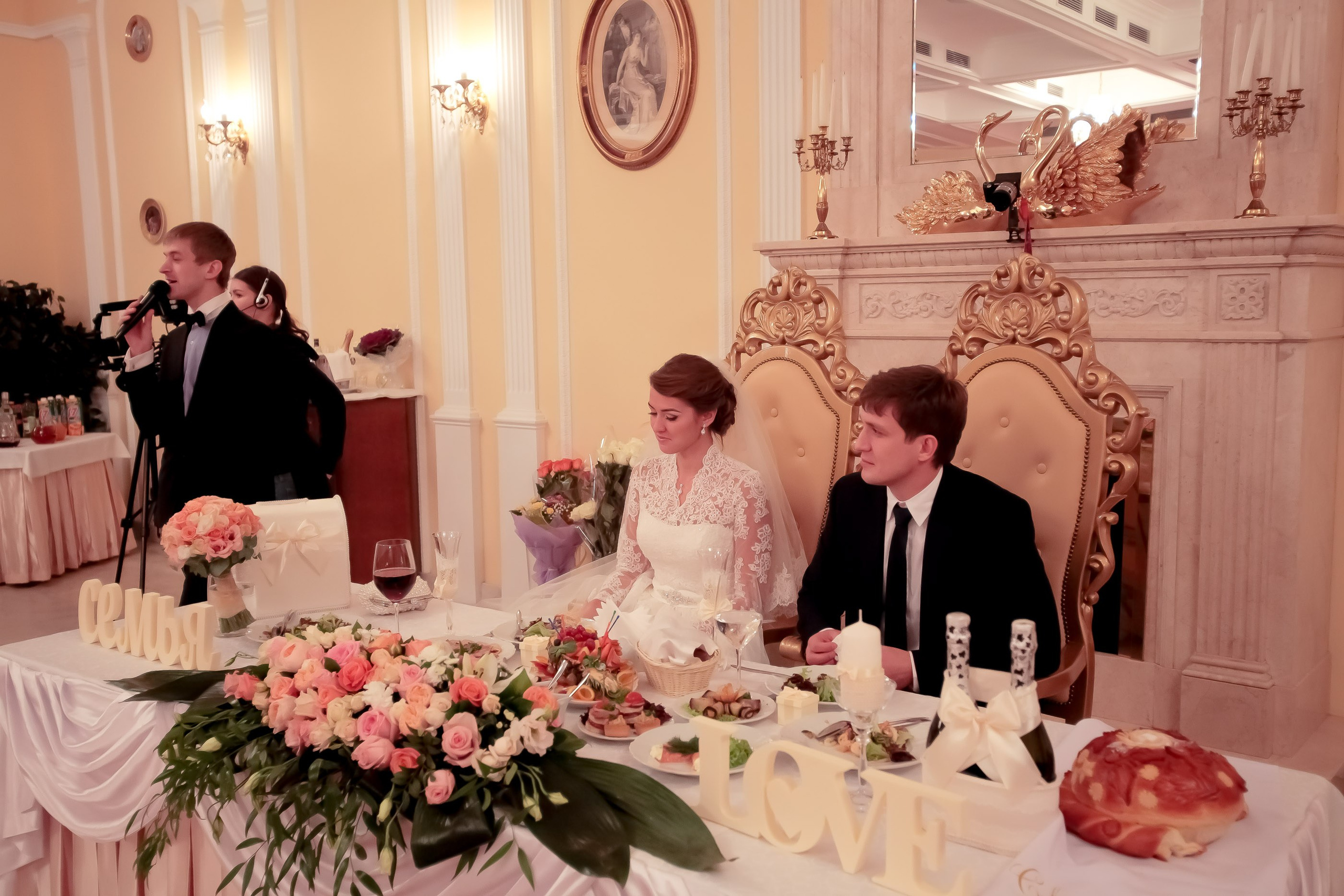 Банкет/Banquet. Максим Матвийченко и Виктория Басова профессионалы своего дела