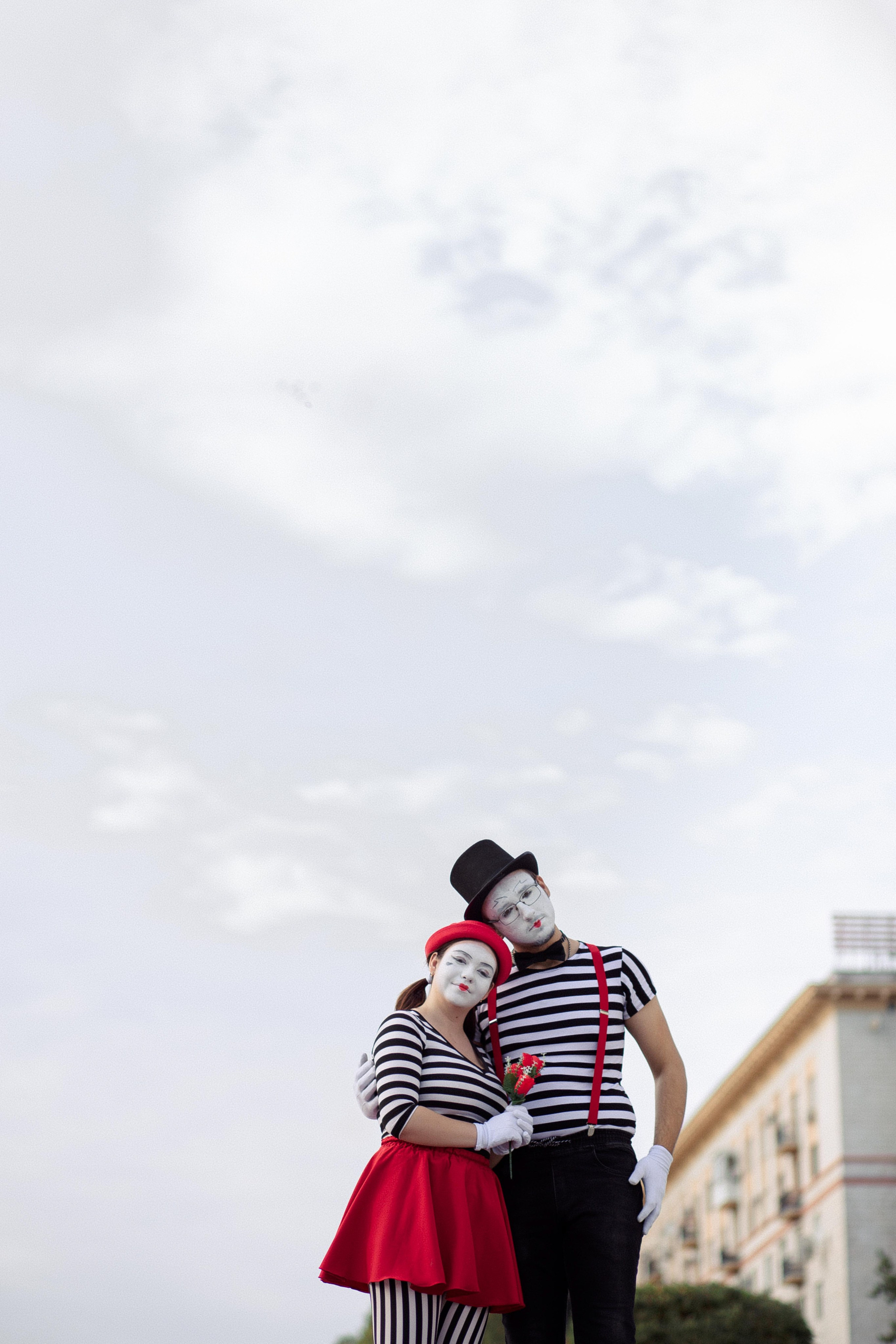 Мимы. Фотограф Крохин Олег