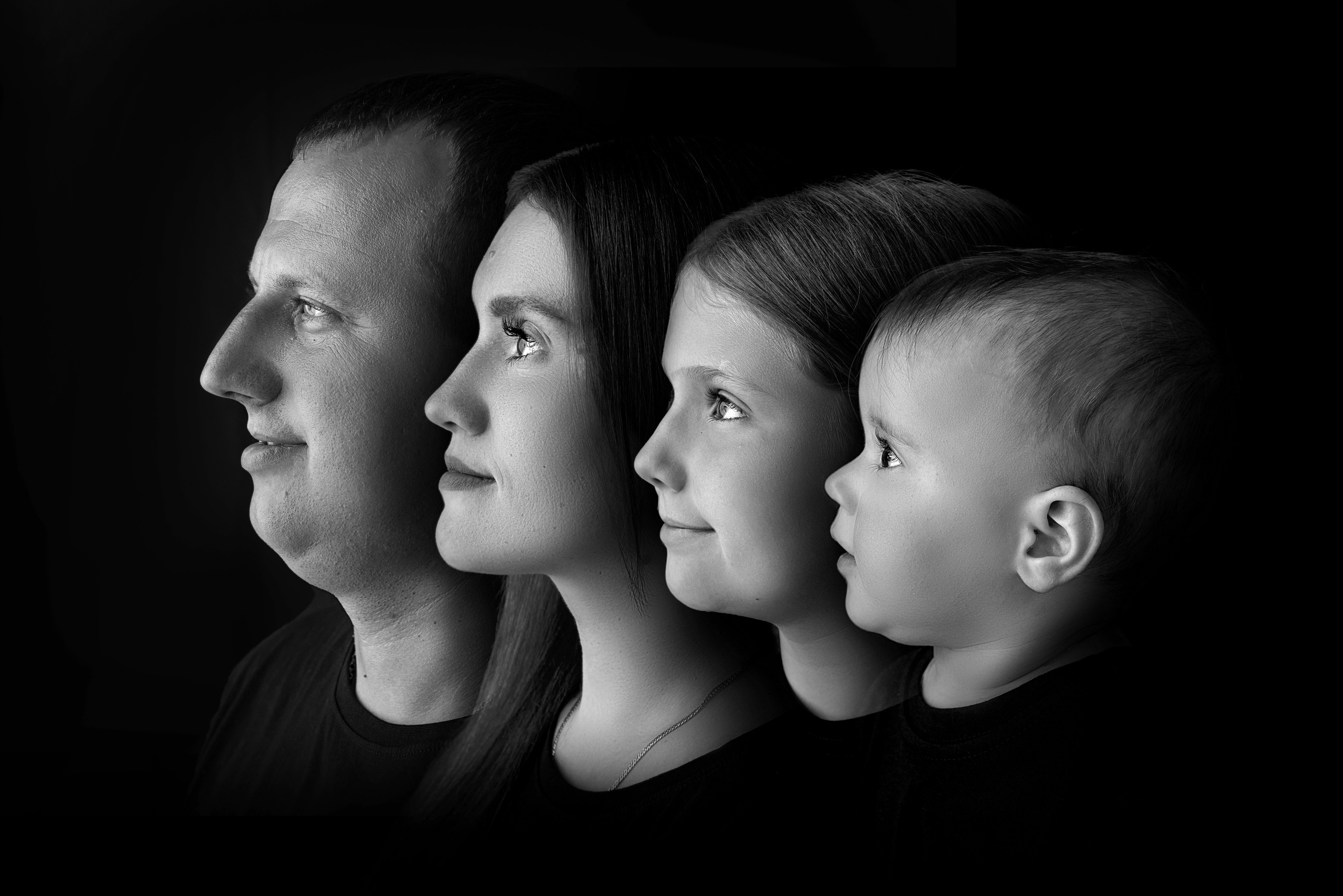 Портрет поколений. Фотограф беременности и новорожденных в Рязани