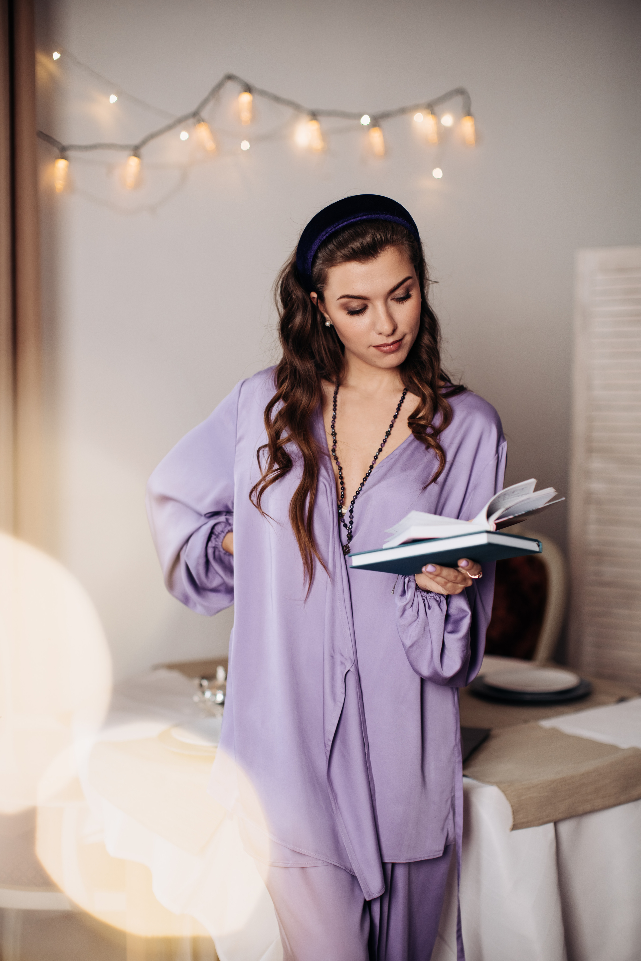 Евгения Новогоднее в пижамах. Анна Блохина Фотограф Звенигород Одинцово Истра Красногорск Москва