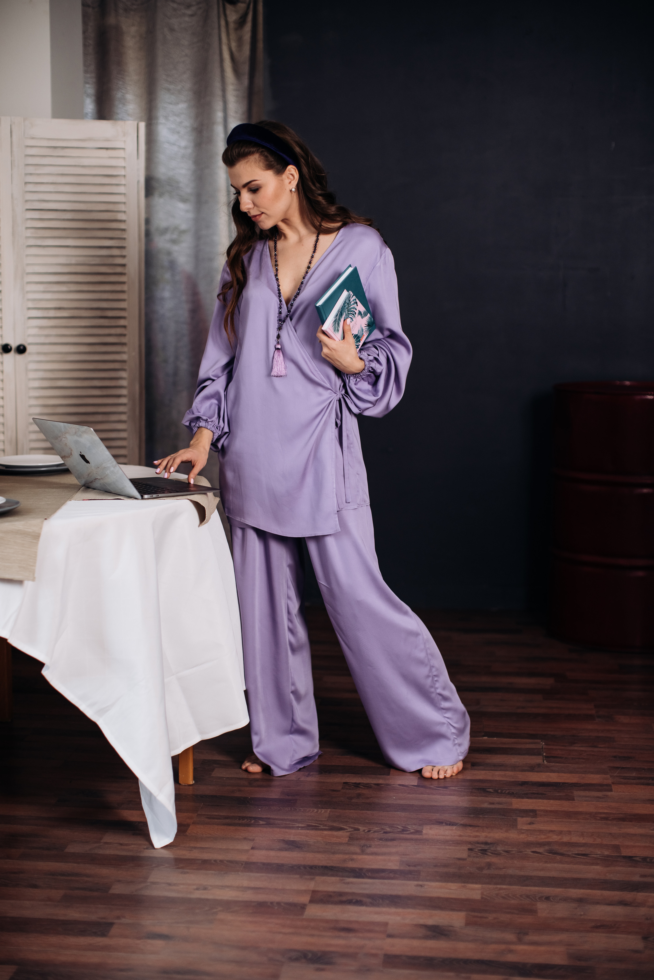 Евгения Новогоднее в пижамах. Анна Блохина Фотограф Звенигород Одинцово Истра Красногорск Москва