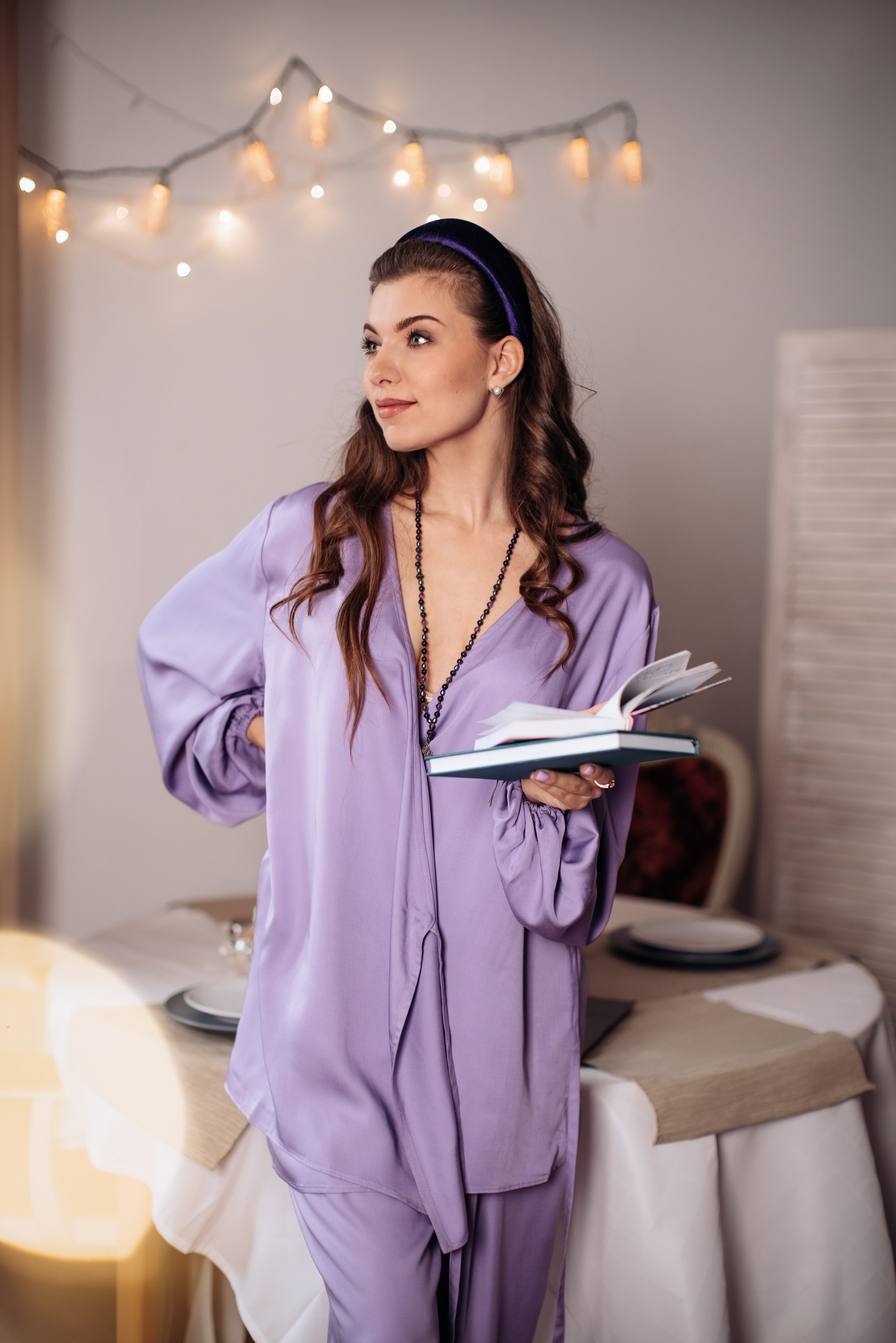 Евгения Новогоднее в пижамах. Анна Блохина Фотограф Звенигород Одинцово Истра Красногорск Москва