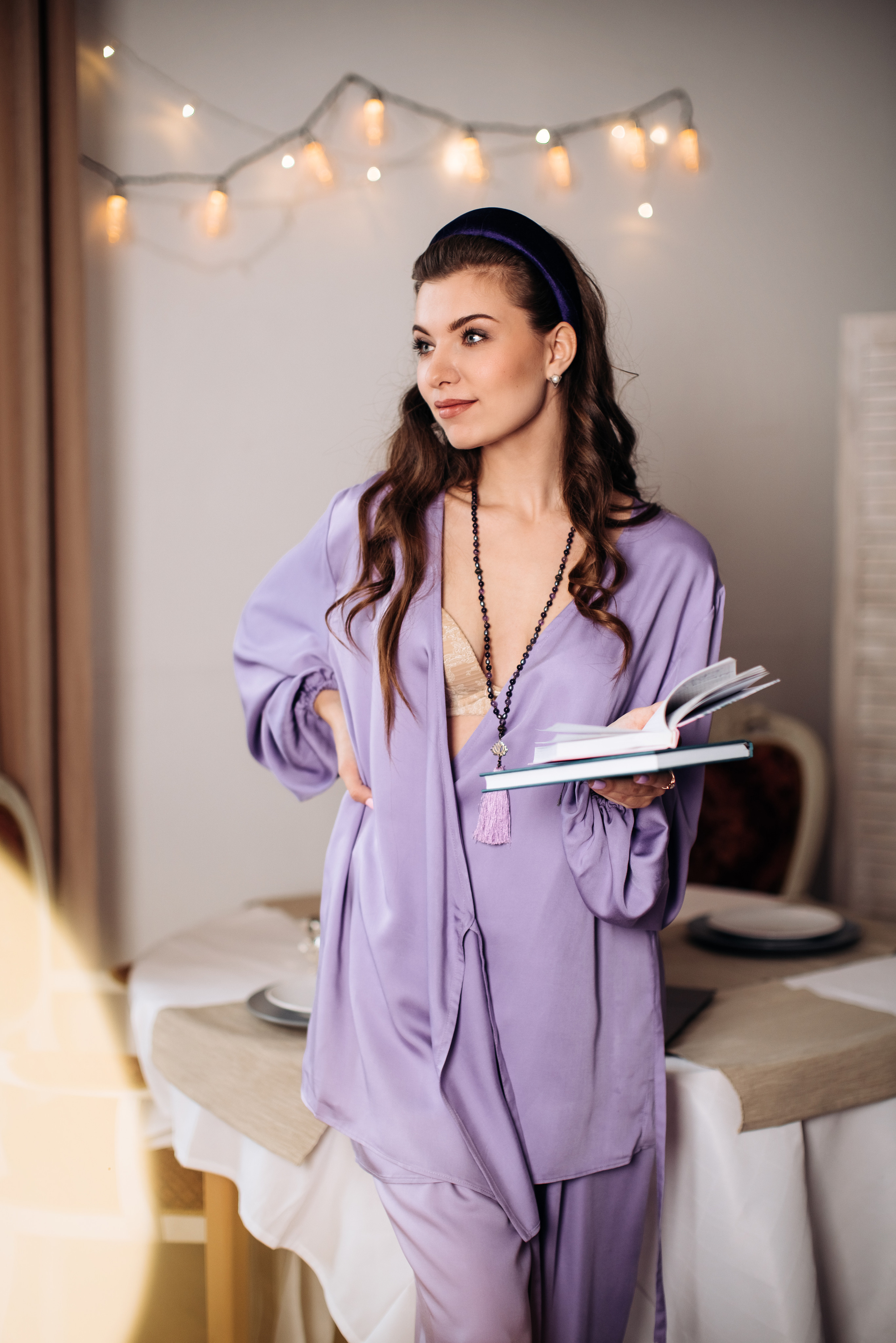 Евгения Новогоднее в пижамах. Анна Блохина Фотограф Звенигород Одинцово Истра Красногорск Москва