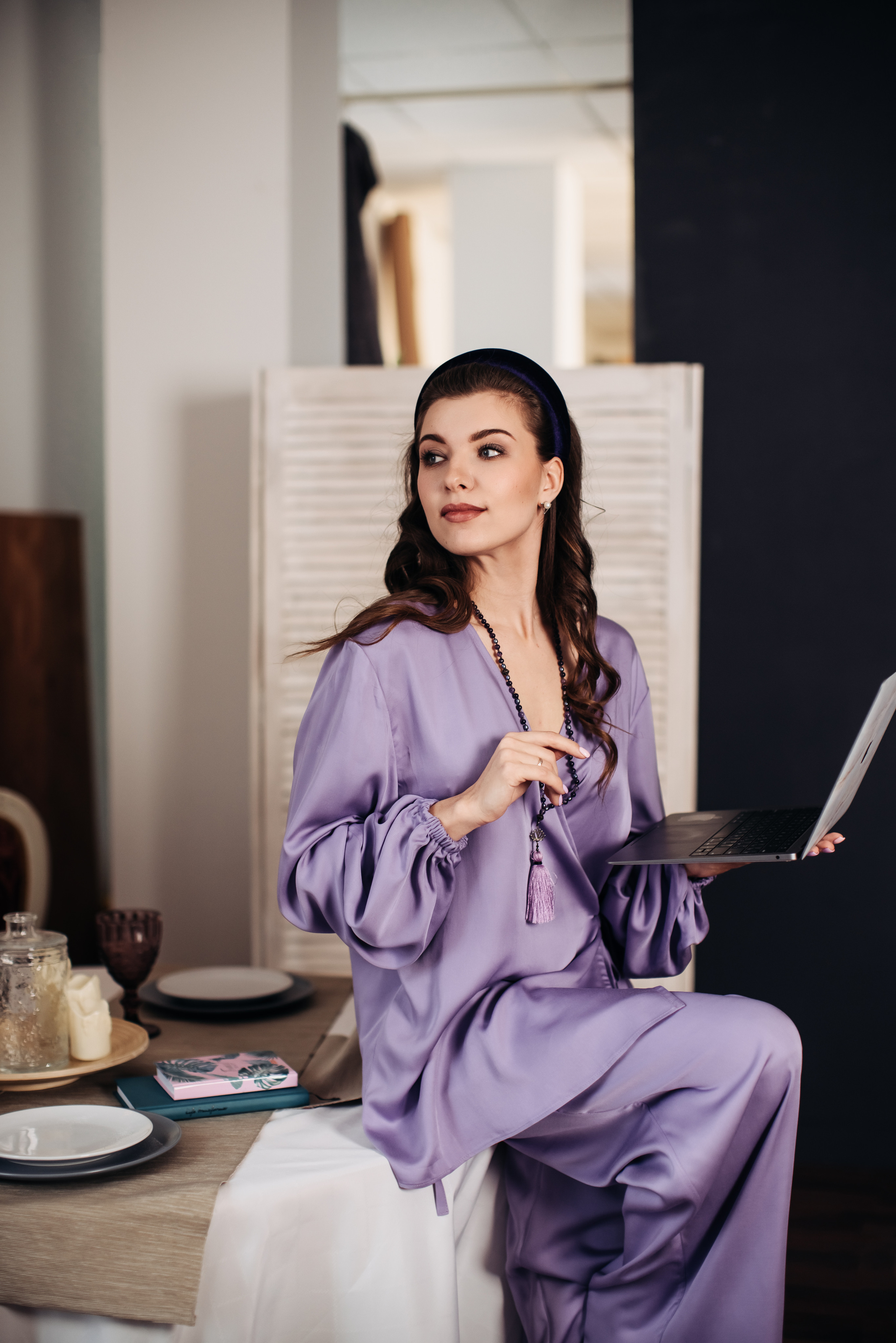 Евгения Новогоднее в пижамах. Анна Блохина Фотограф Звенигород Одинцово Истра Красногорск Москва