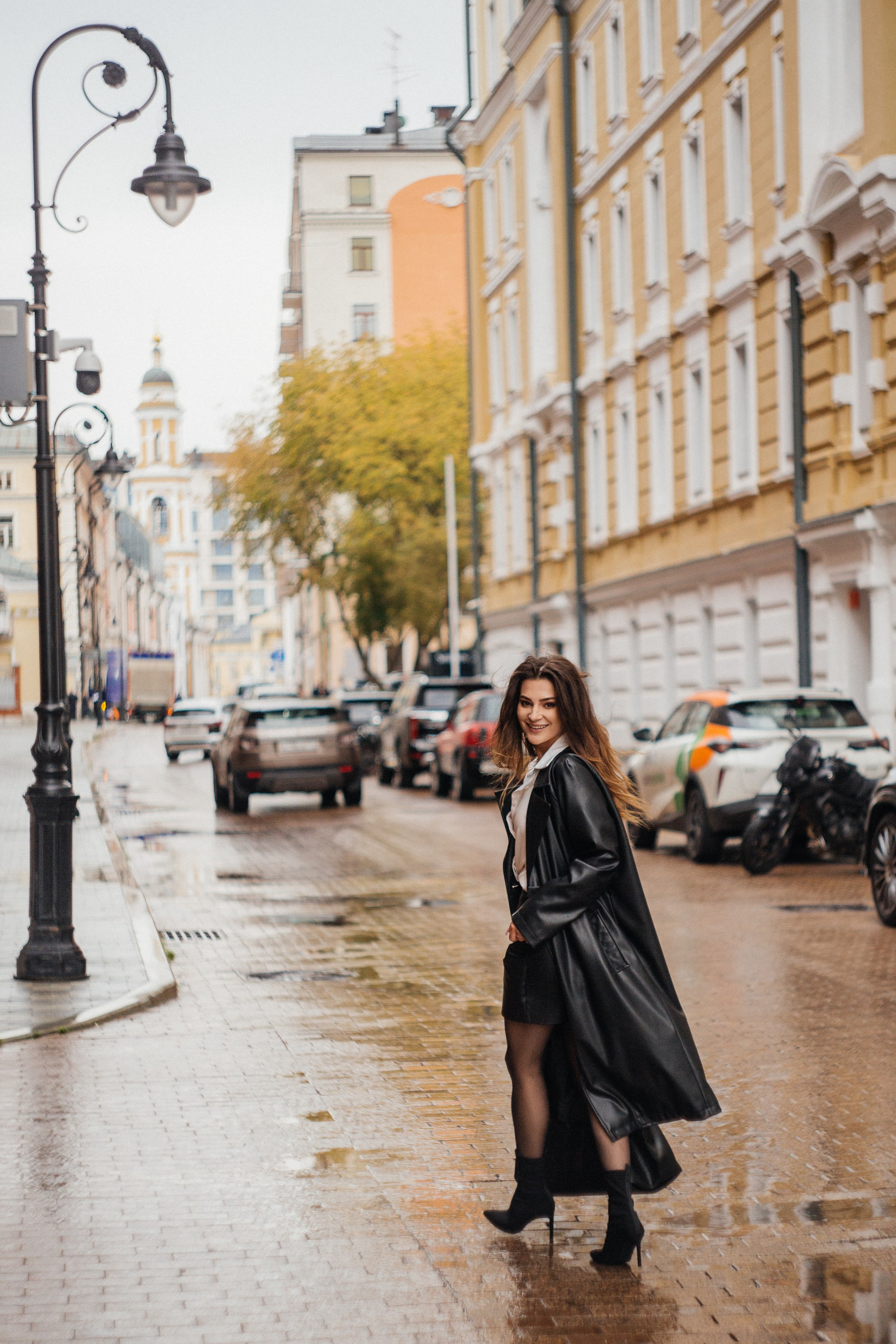 В ритме дождя. Фотограф в Москве Вероника Швец: портрет репортаж контент