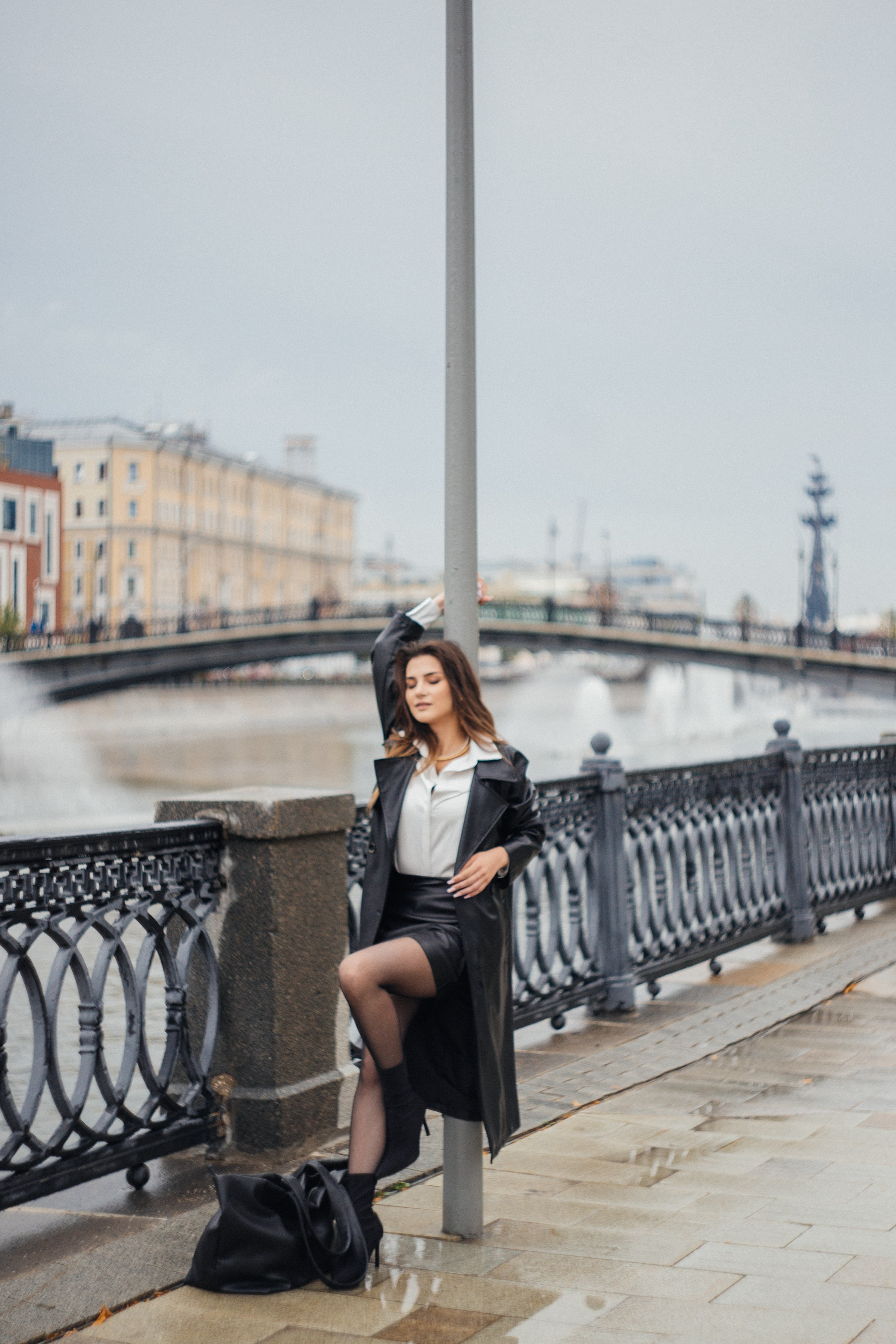В ритме дождя. Фотограф в Москве Вероника Швец: портрет репортаж контент