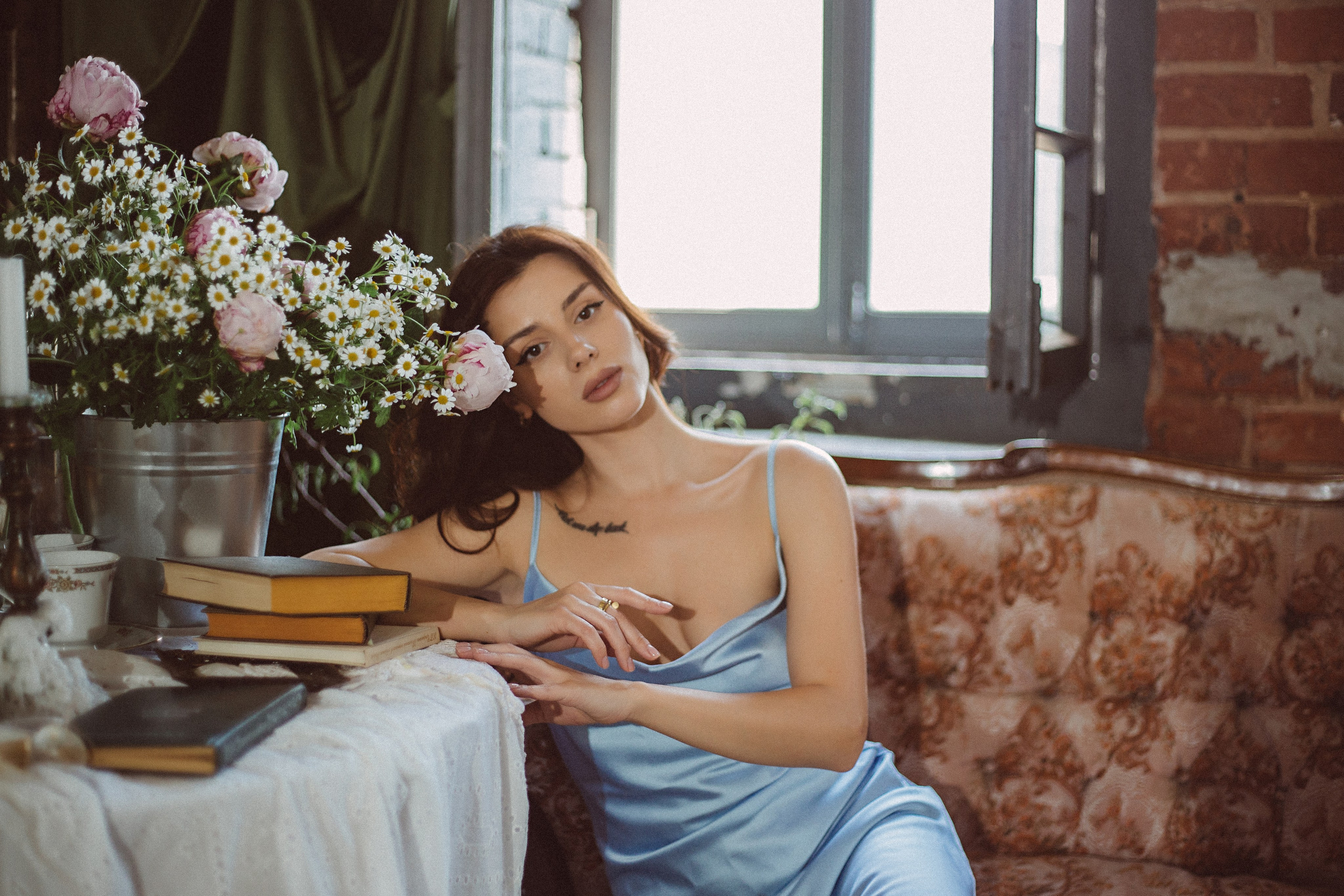 Цветочная романтика. Фотограф в Москве Вероника Швец: портрет репортаж контент