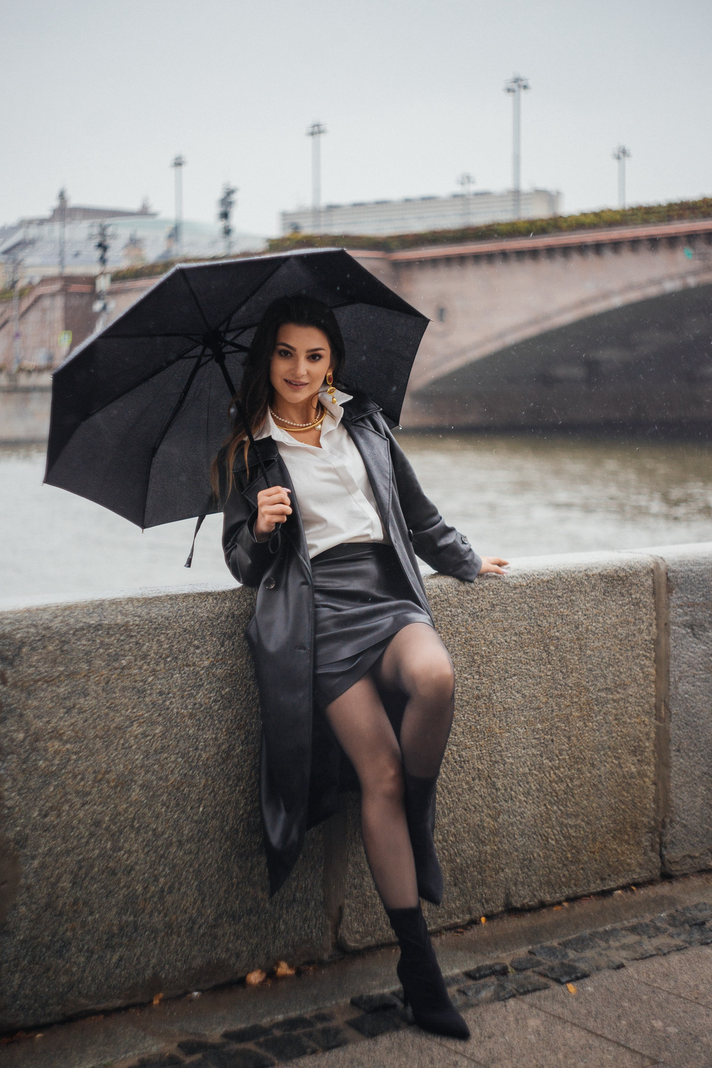 В ритме дождя. Фотограф в Москве Вероника Швец: портрет репортаж контент