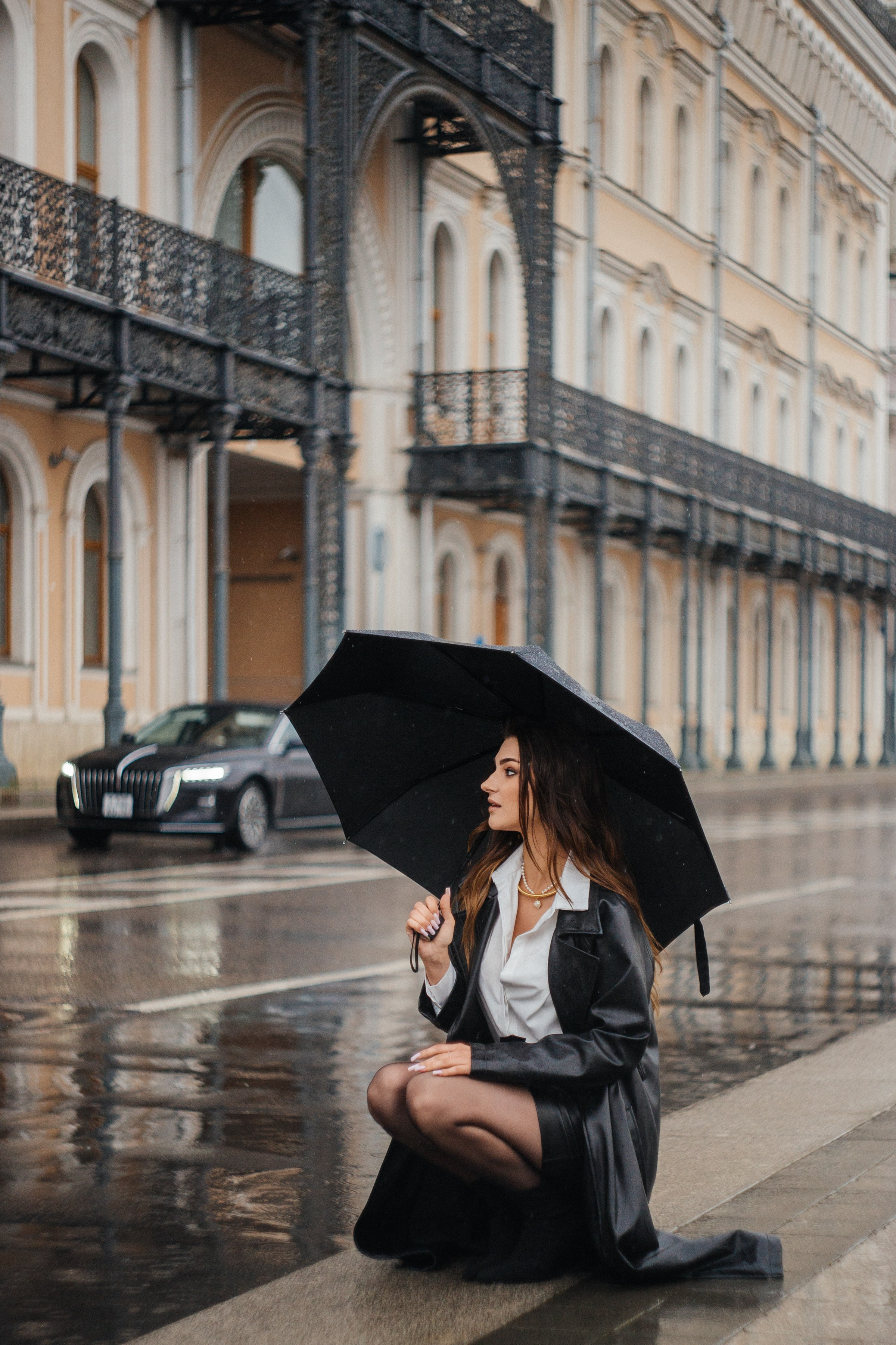 В ритме дождя. Фотограф в Москве Вероника Швец: портрет репортаж контент