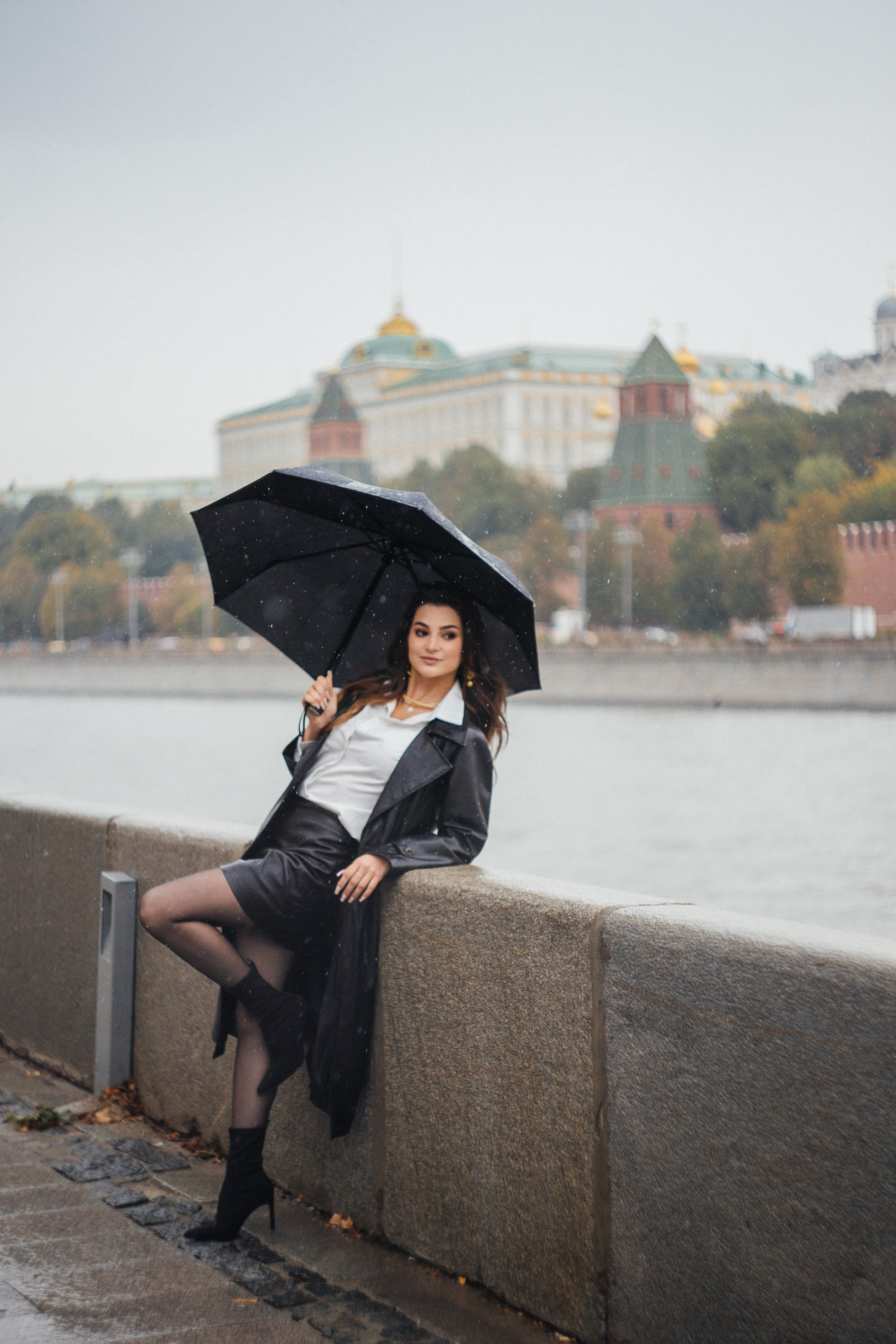 В ритме дождя. Фотограф в Москве Вероника Швец: портрет репортаж контент