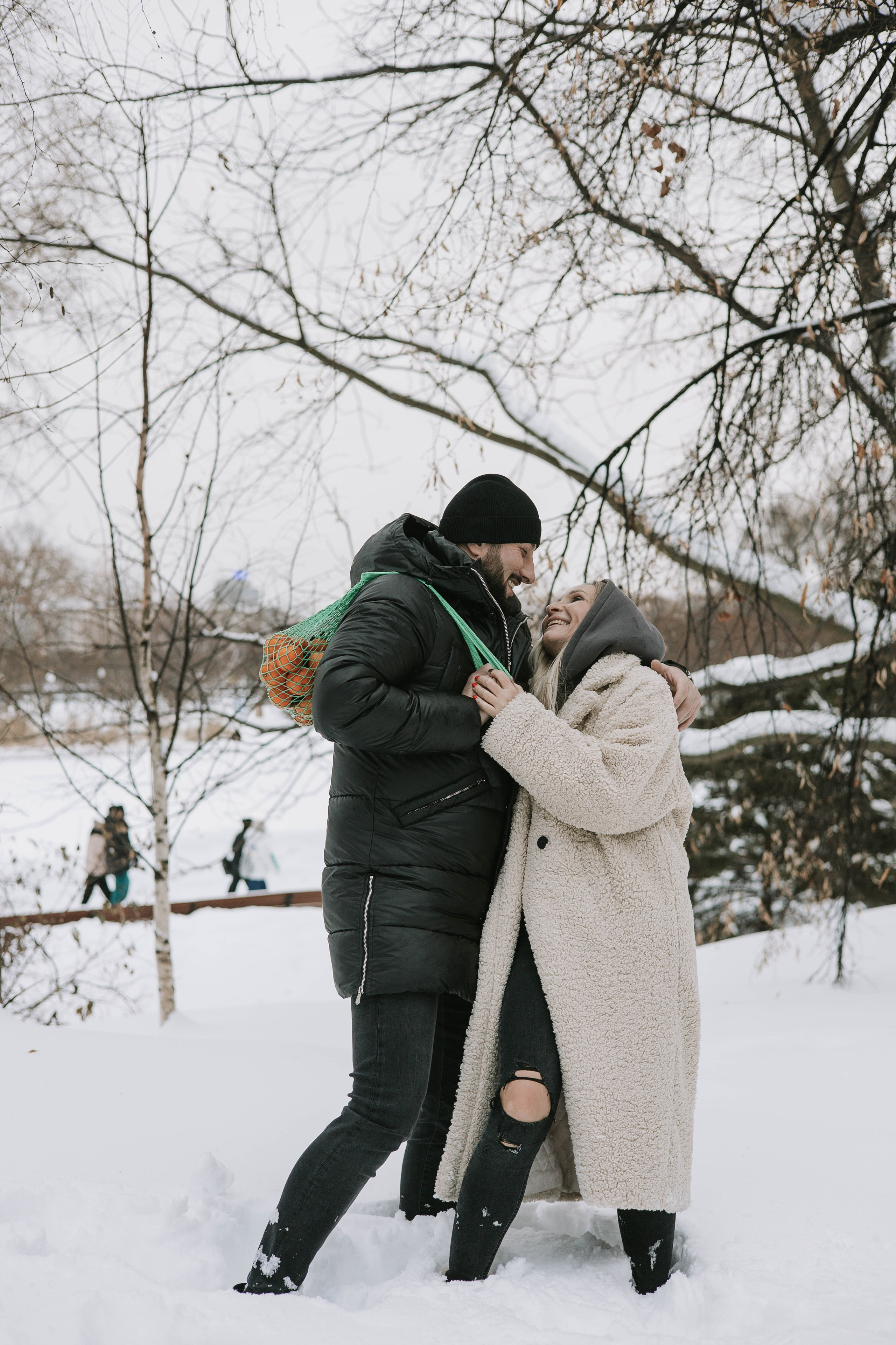 Зимняя сказка. Свадебный фотограф в Москве