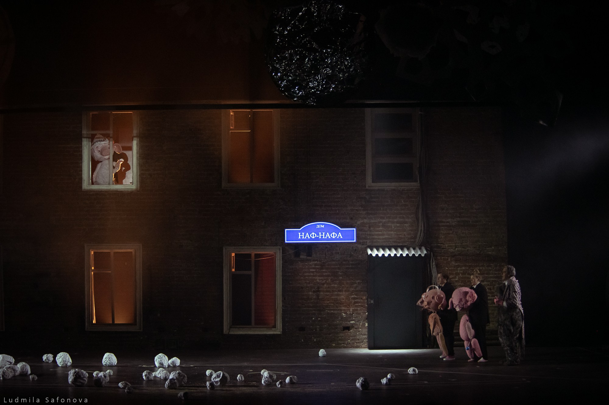 Театр на Таганке. Три поросенка. Lucytheatre