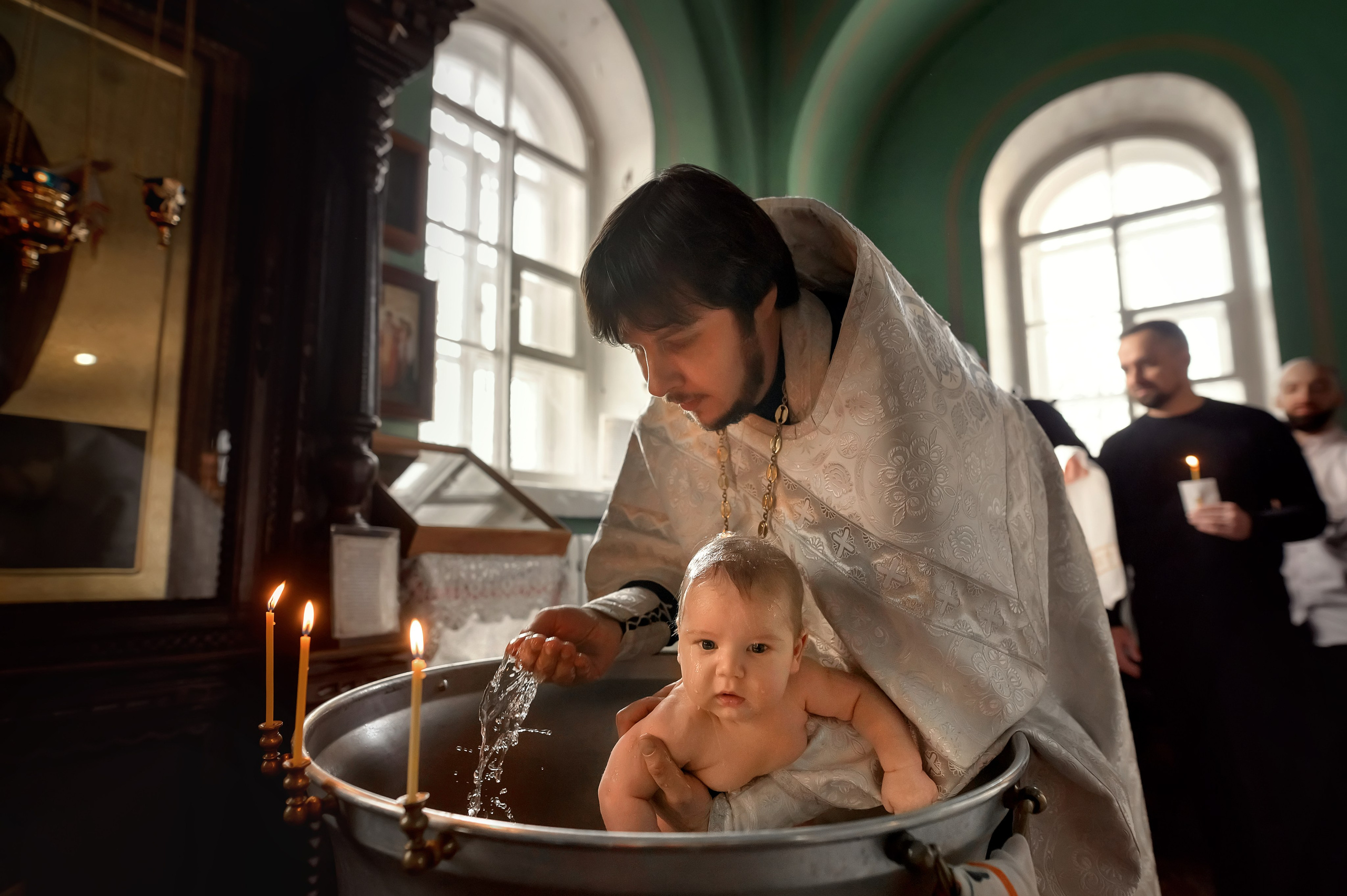 Мариенбургский Покровский храм г. Гатчины. Фотограф на Крещение в Санкт-Петербурге