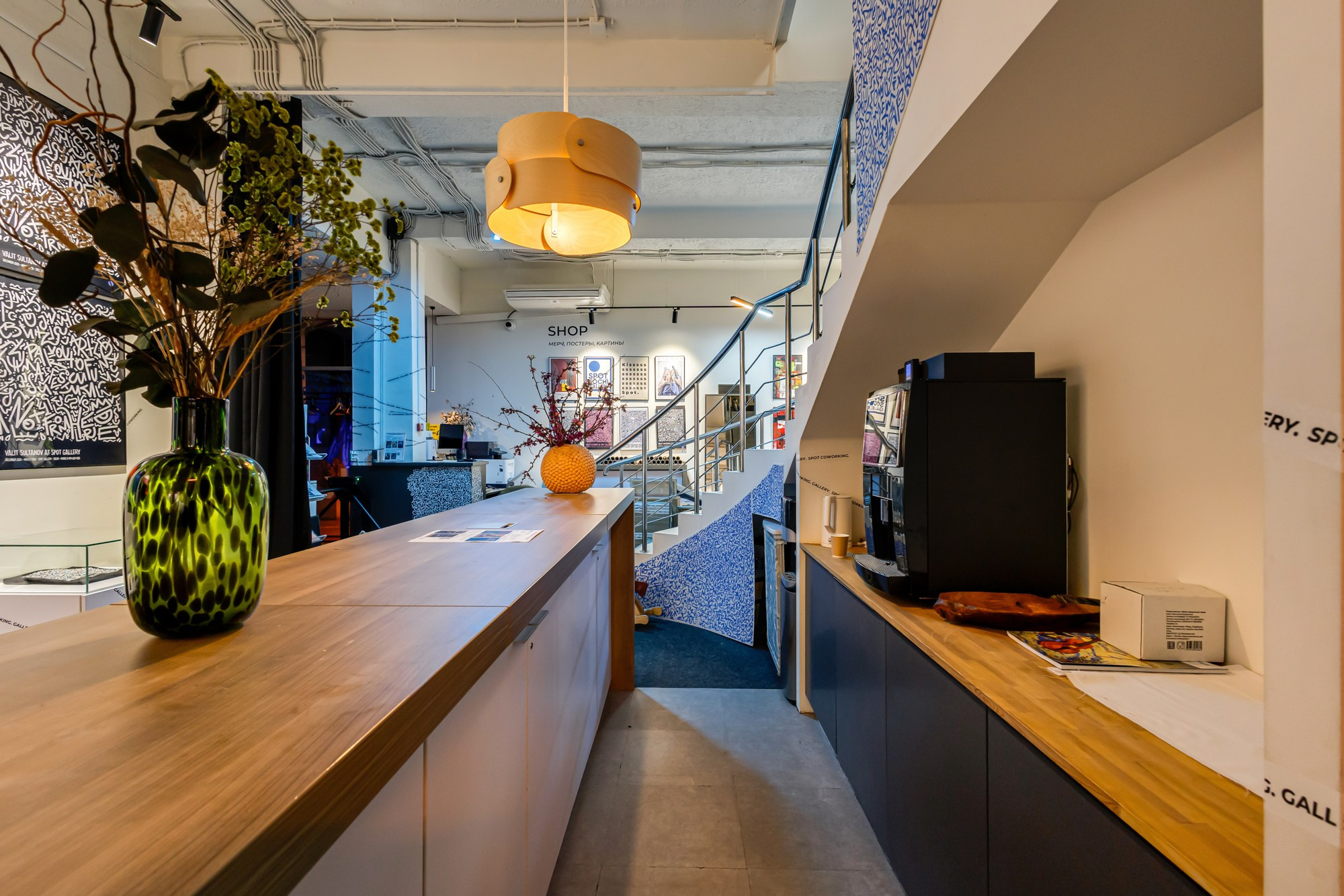 Культурный центр // Spot Gallery X Hhub. Интерьерный фотограф Дмитрий Горелов