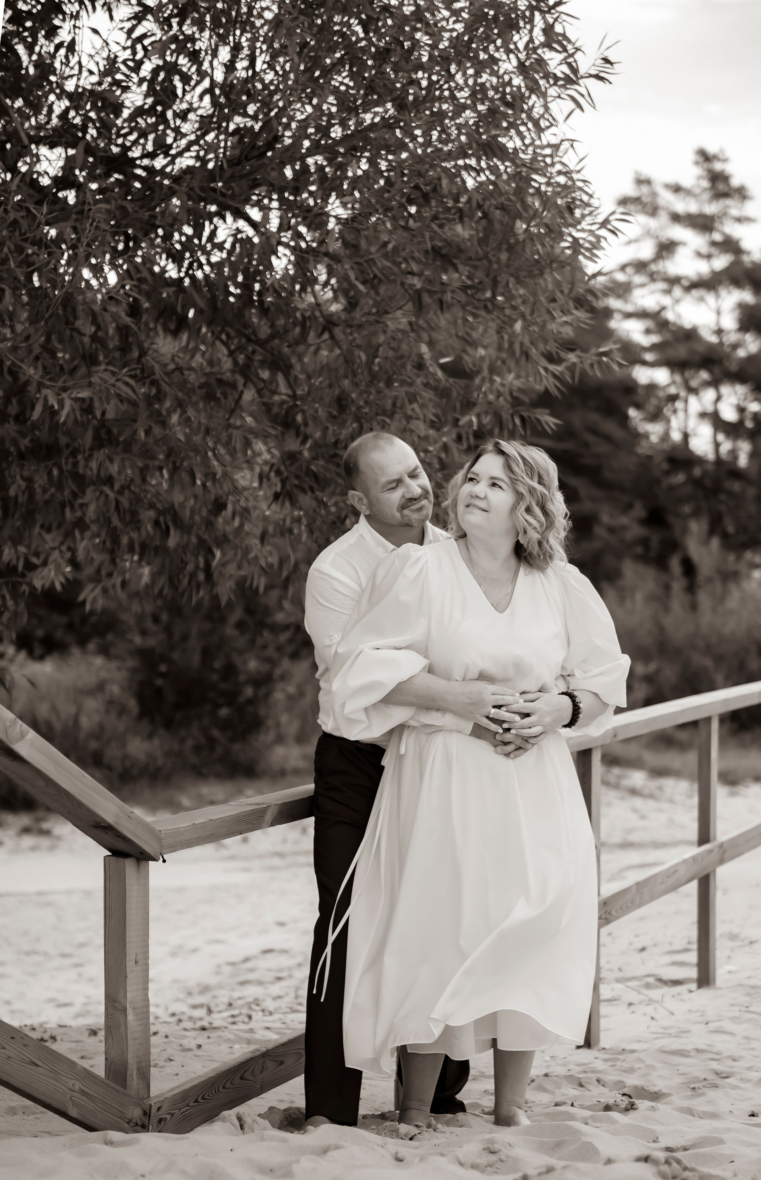 Семейная съёмка на берегу моря. Фотограф Зеленоградск