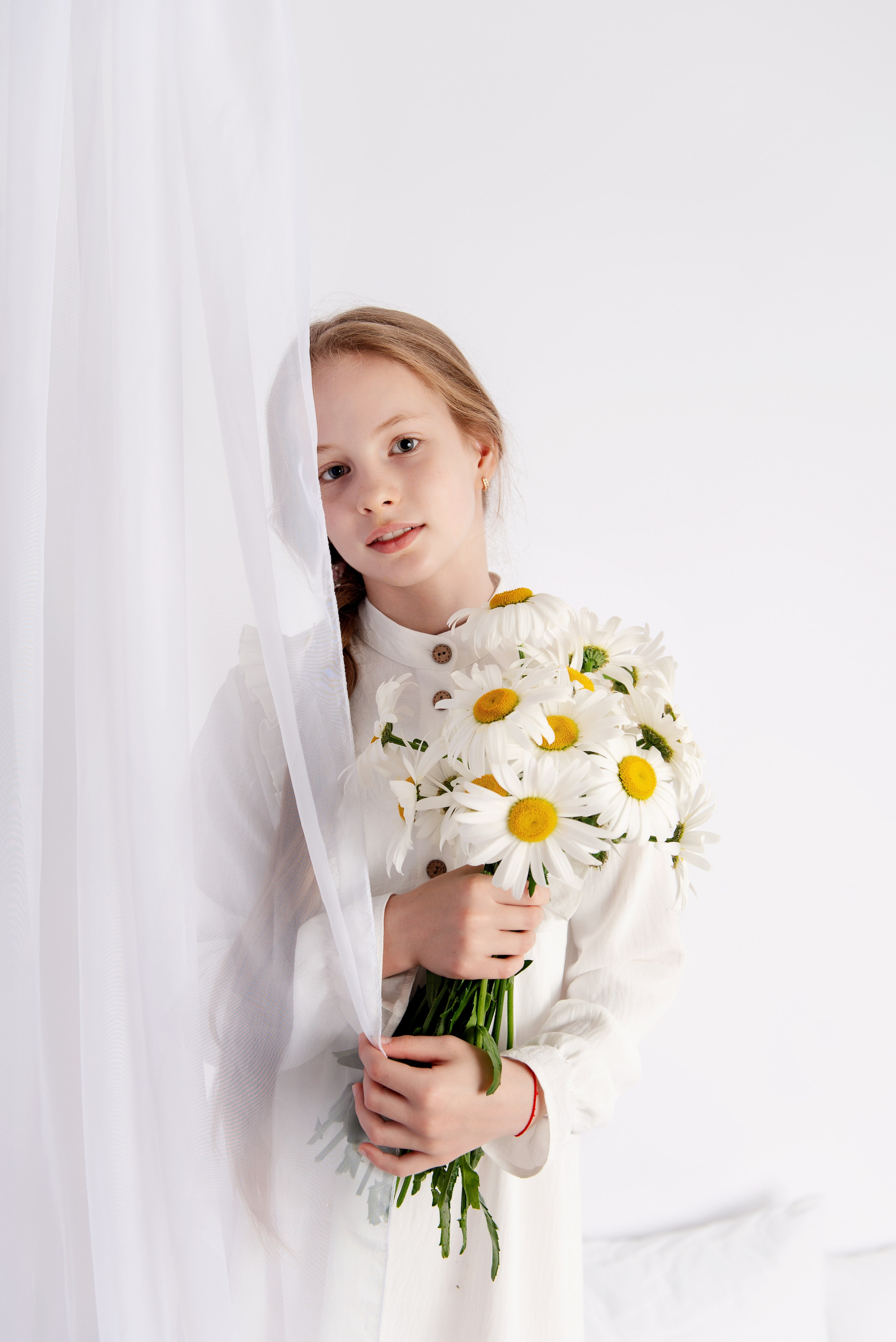 Ромашки. Детский фотограф в Долгопрудном и Москве