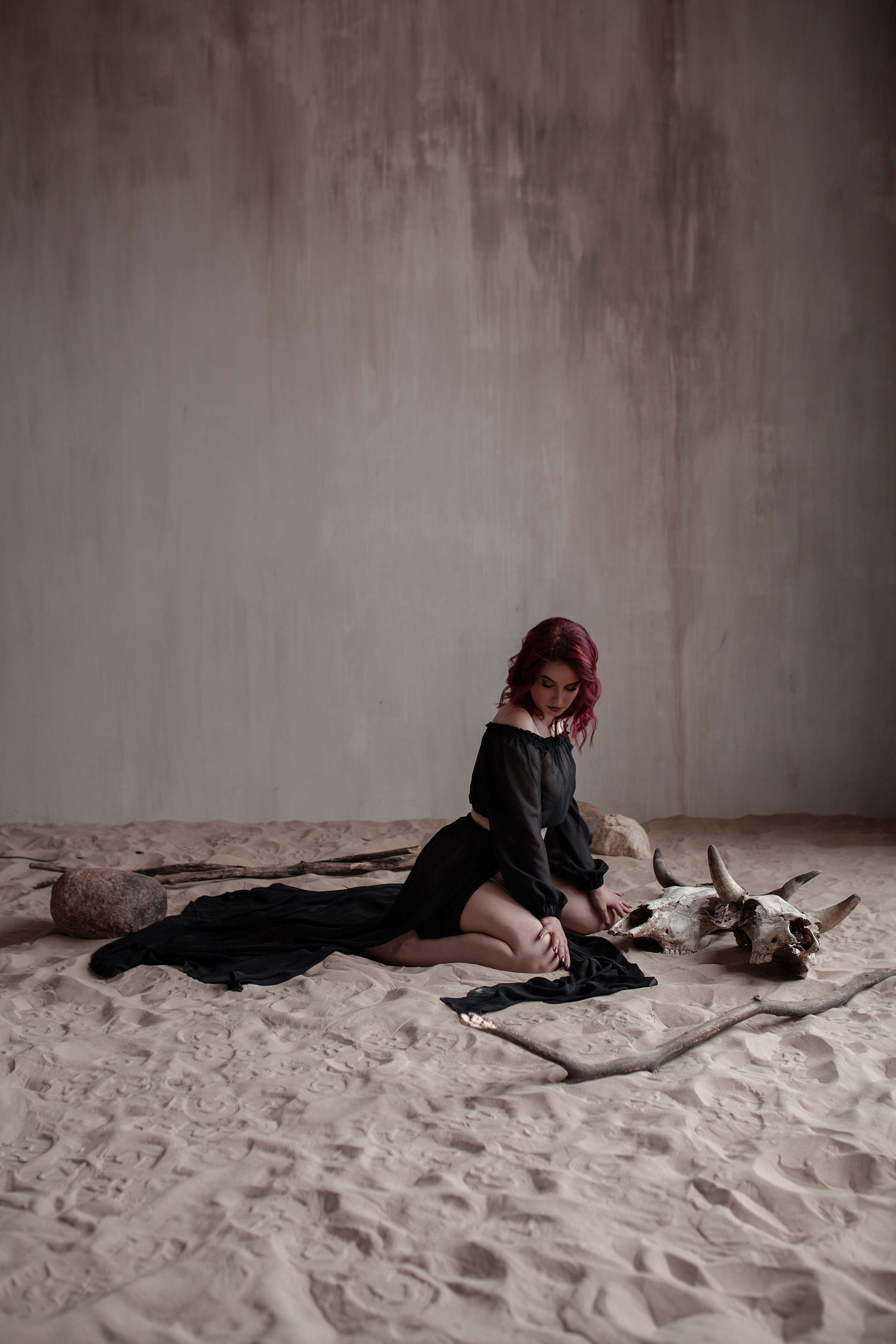 Платье 'Luna' черное. Лиза Бродская — фотограф в Москве