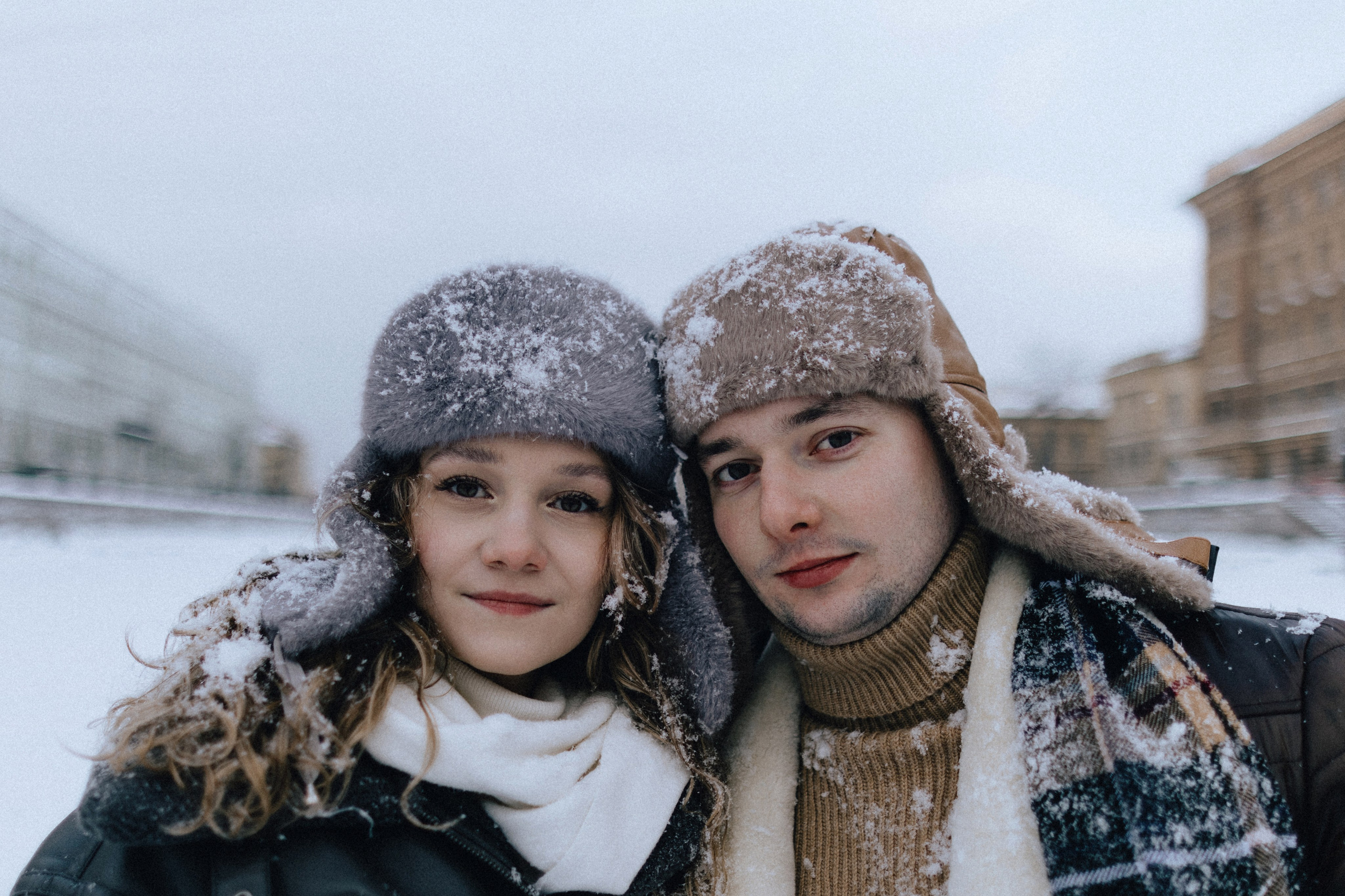 Зима на Фонтанке. Юлия Анисимова — свадебный и семейный фотограф в Санкт-Петербурге