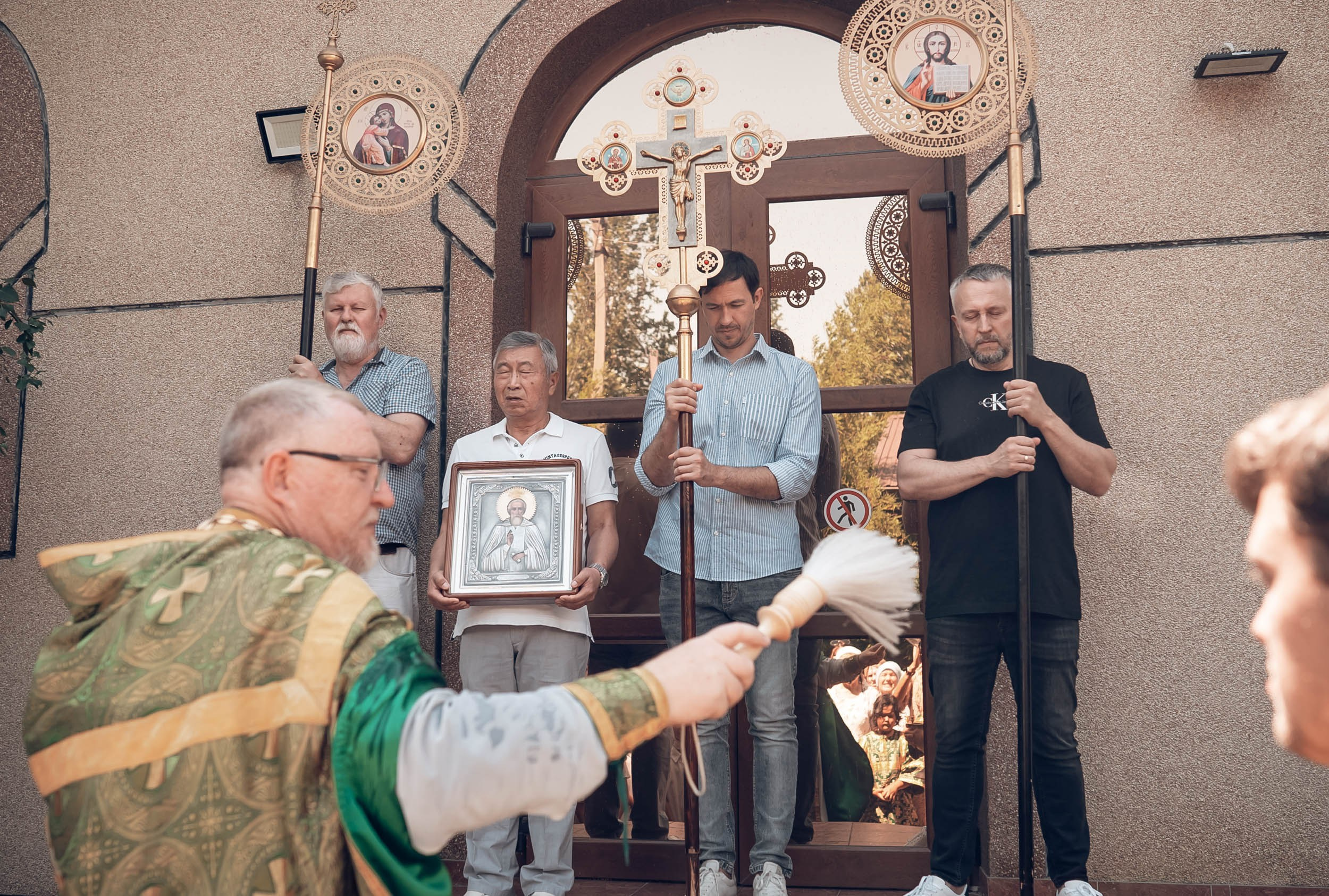 Престольный праздник храма Прп.Сергия Радонежского с. Орлиное. Церковный фотограф Севастополь