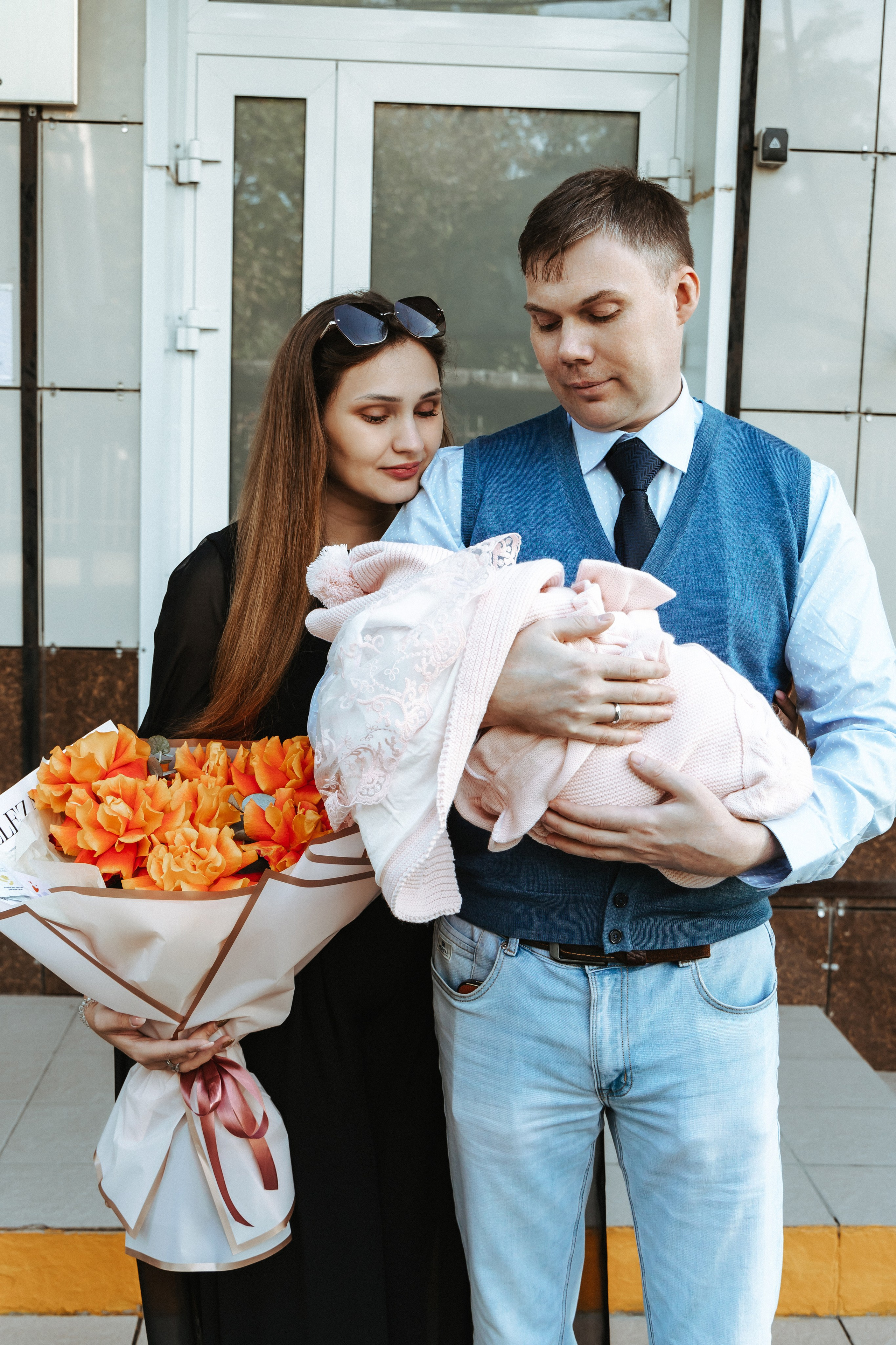 Выписка Мии + Нью Борн. Свадебный и семейный фотограф в Краснодаре Диана Смирнова