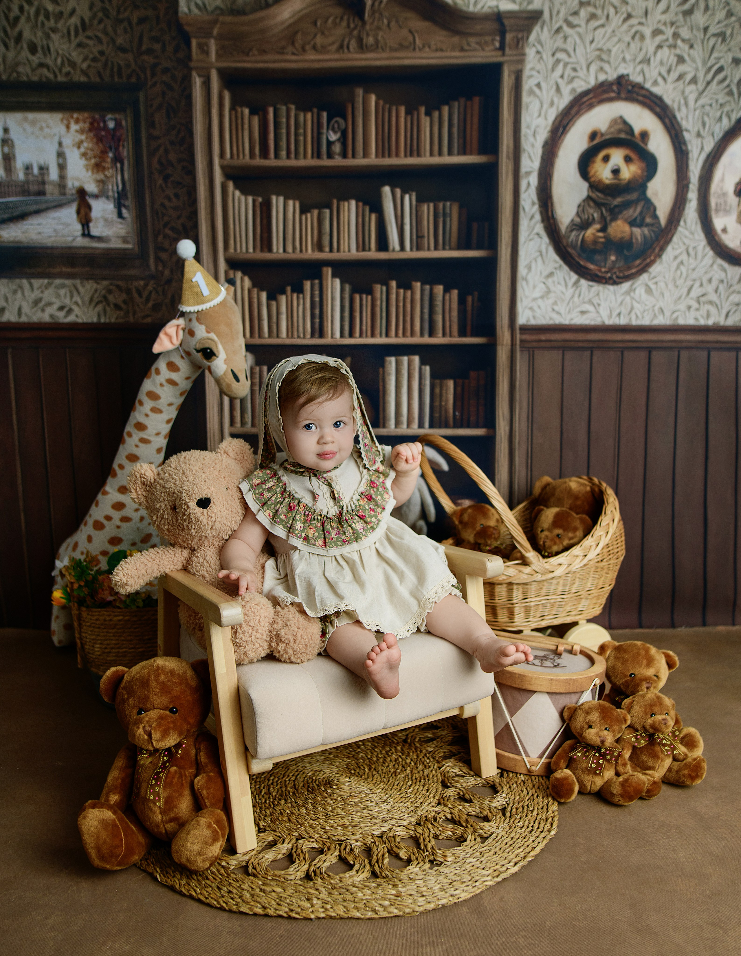 Фотосессия годовалых малышей в Ярославле. Наталья Михайлова Фотограф новорожденных в Ярославле