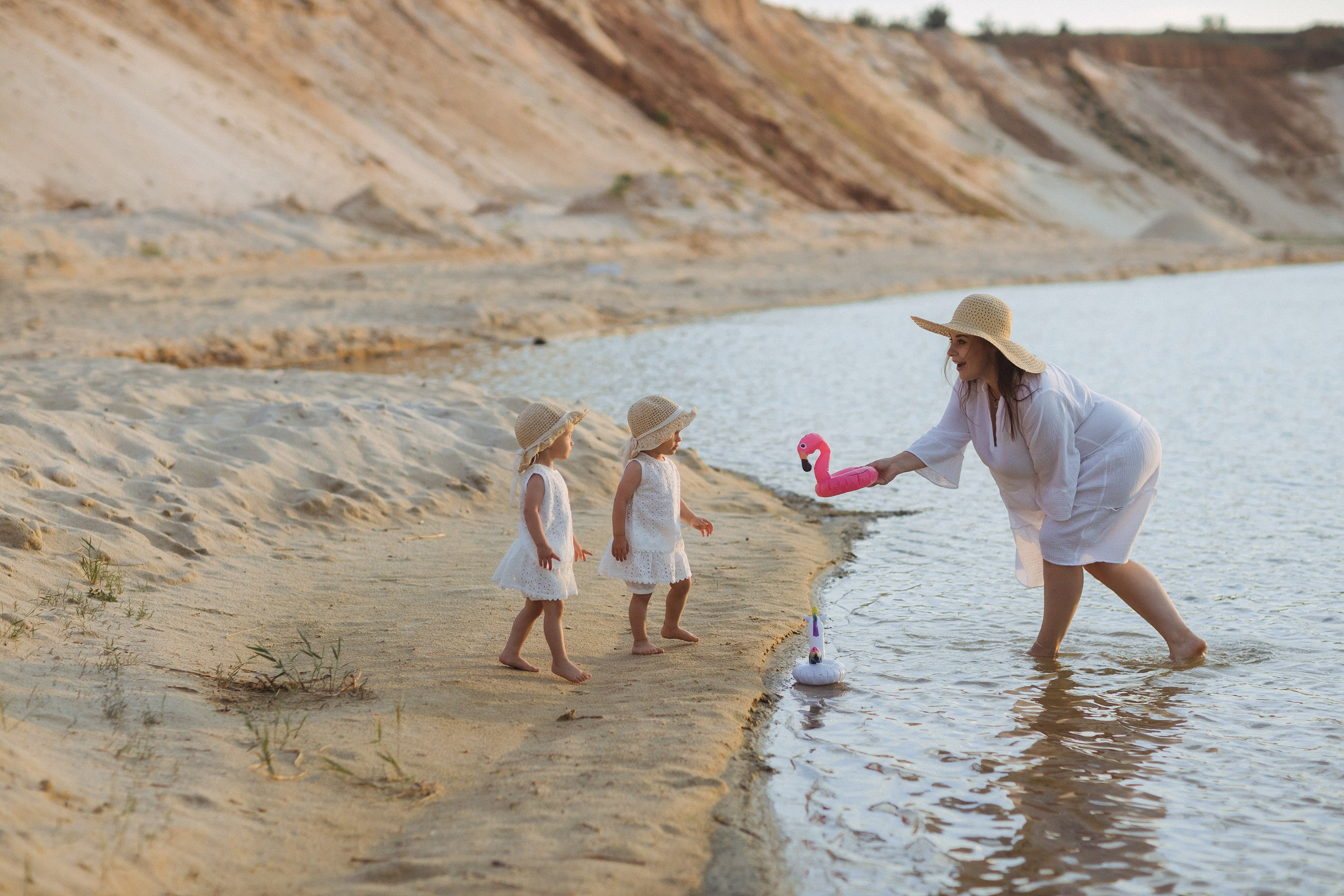 Прогулочная съемка Тани на карьере. Фотографы в городе Волгограде — Людмила Агеева и Алексей Околелов