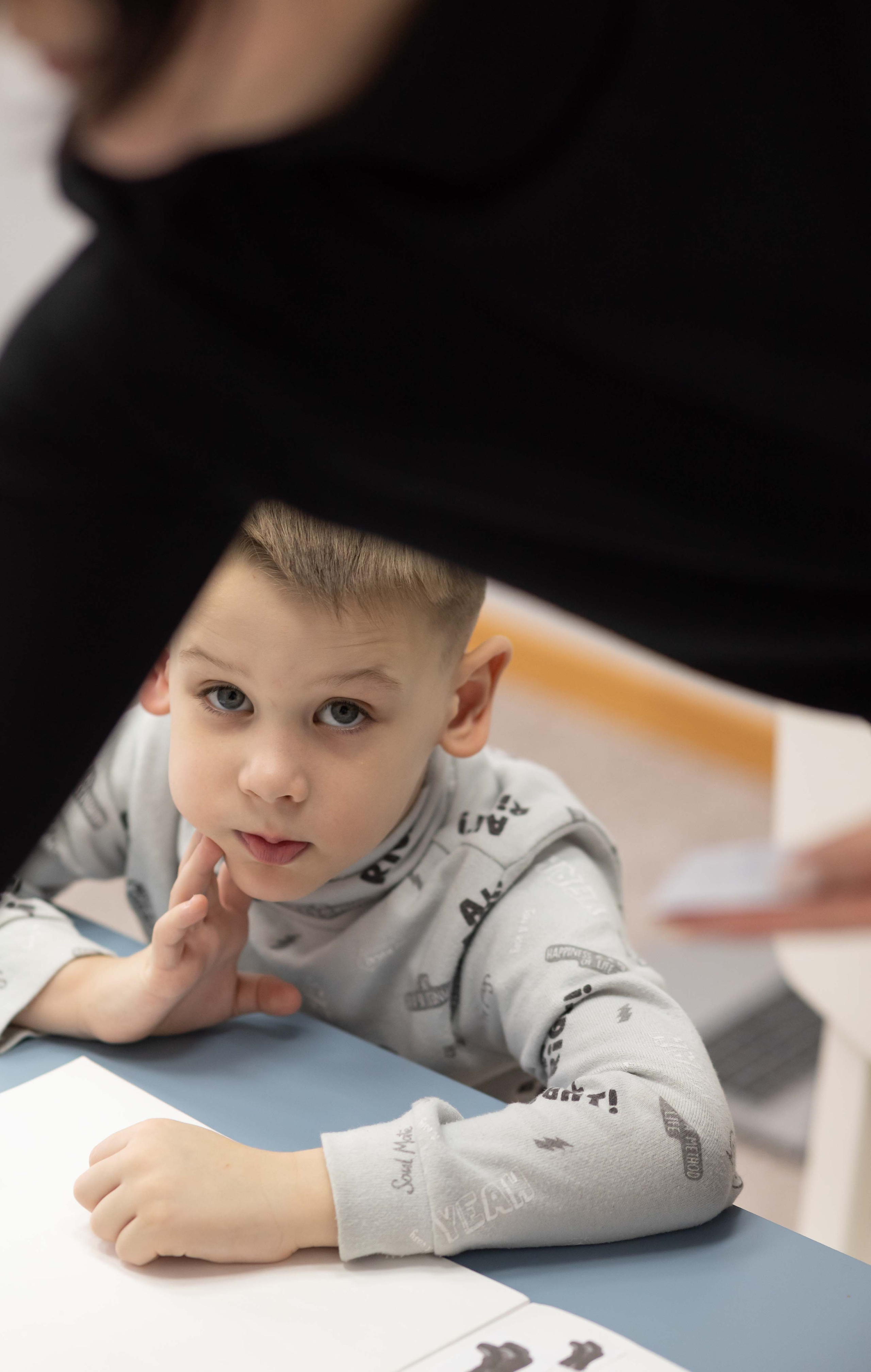 На уроке английского в «Happy Panda». Семейный, Детский, Контент фотограф в Самаре Renatto (Ренат Алимбиков)