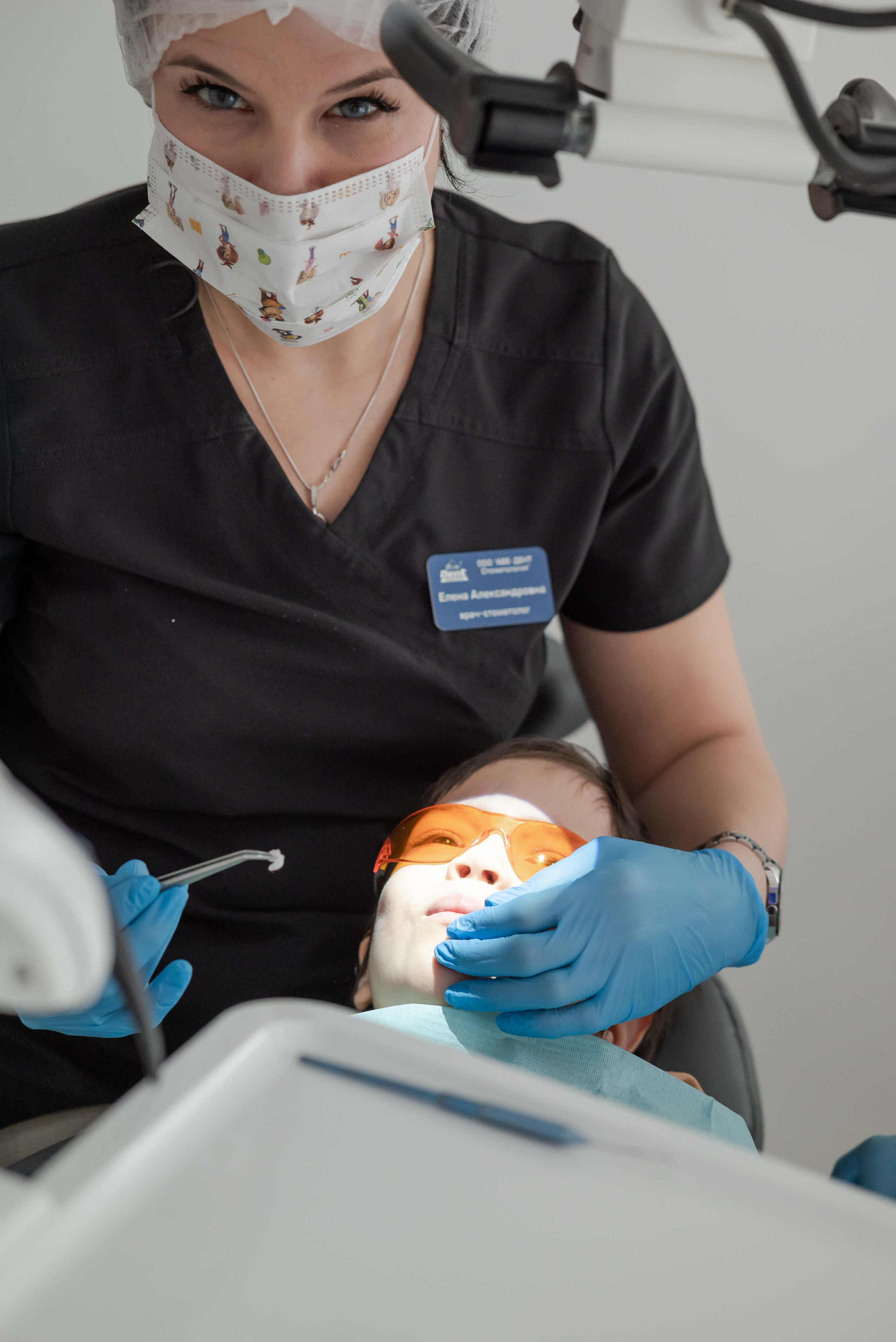 У дантиста на приеме. Семейный, Детский, Контент фотограф в Самаре Renatto (Ренат Алимбиков)