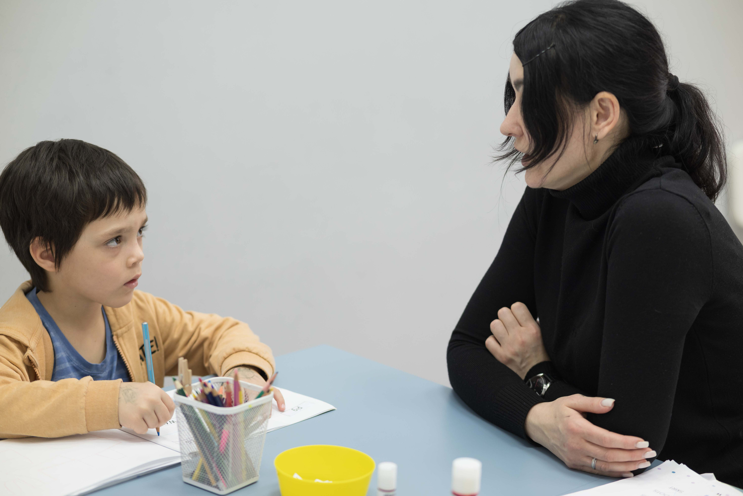 На уроке английского в «Happy Panda». Семейный, Детский, Контент фотограф в Самаре Renatto (Ренат Алимбиков)